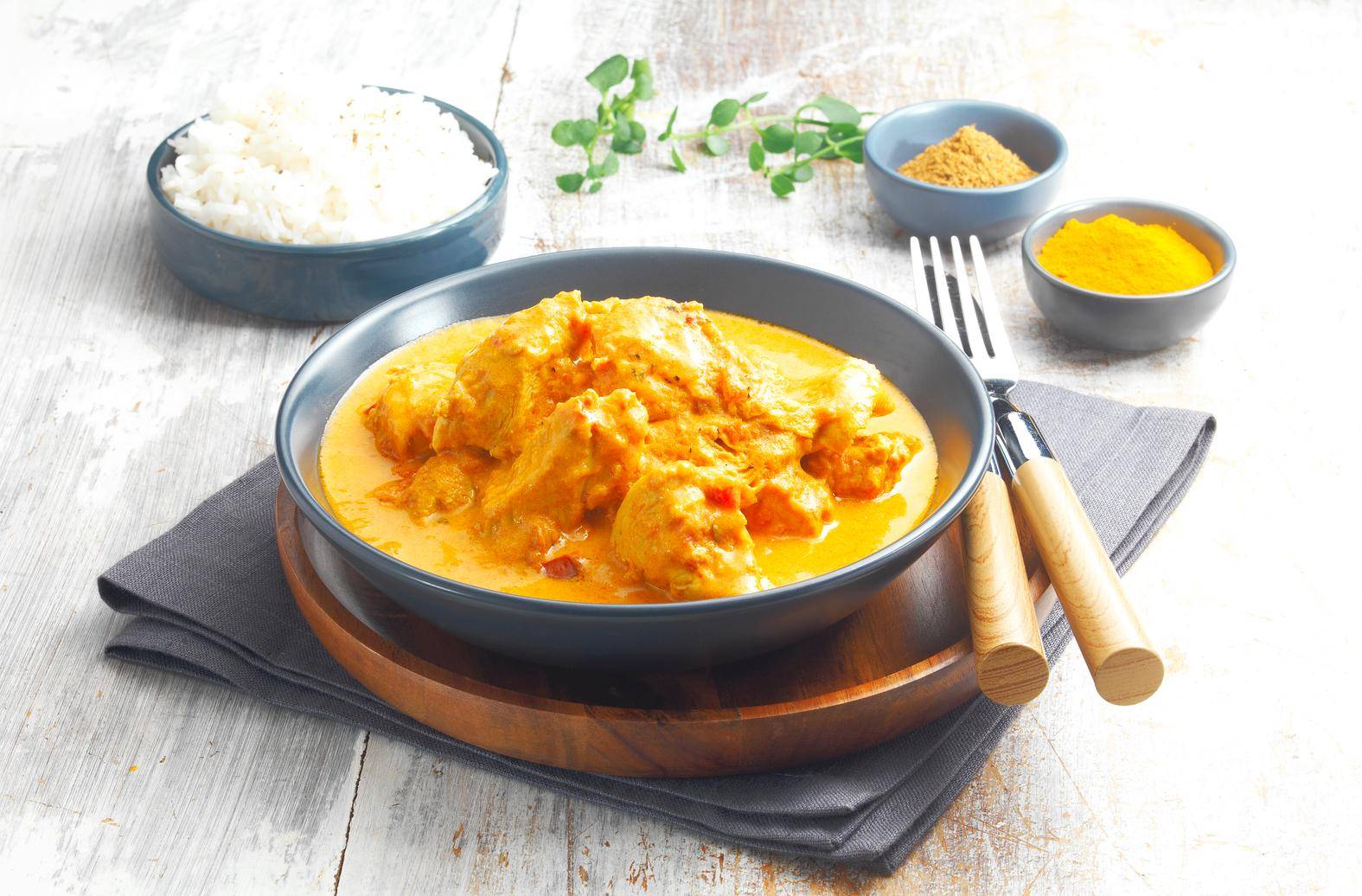 Poulet tikka massala - Recette Cook'in One | Moulinex