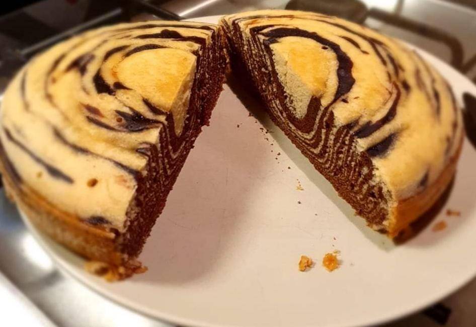 Gâteau zébré d'amélie - Recepten Cookeo | Moulinex