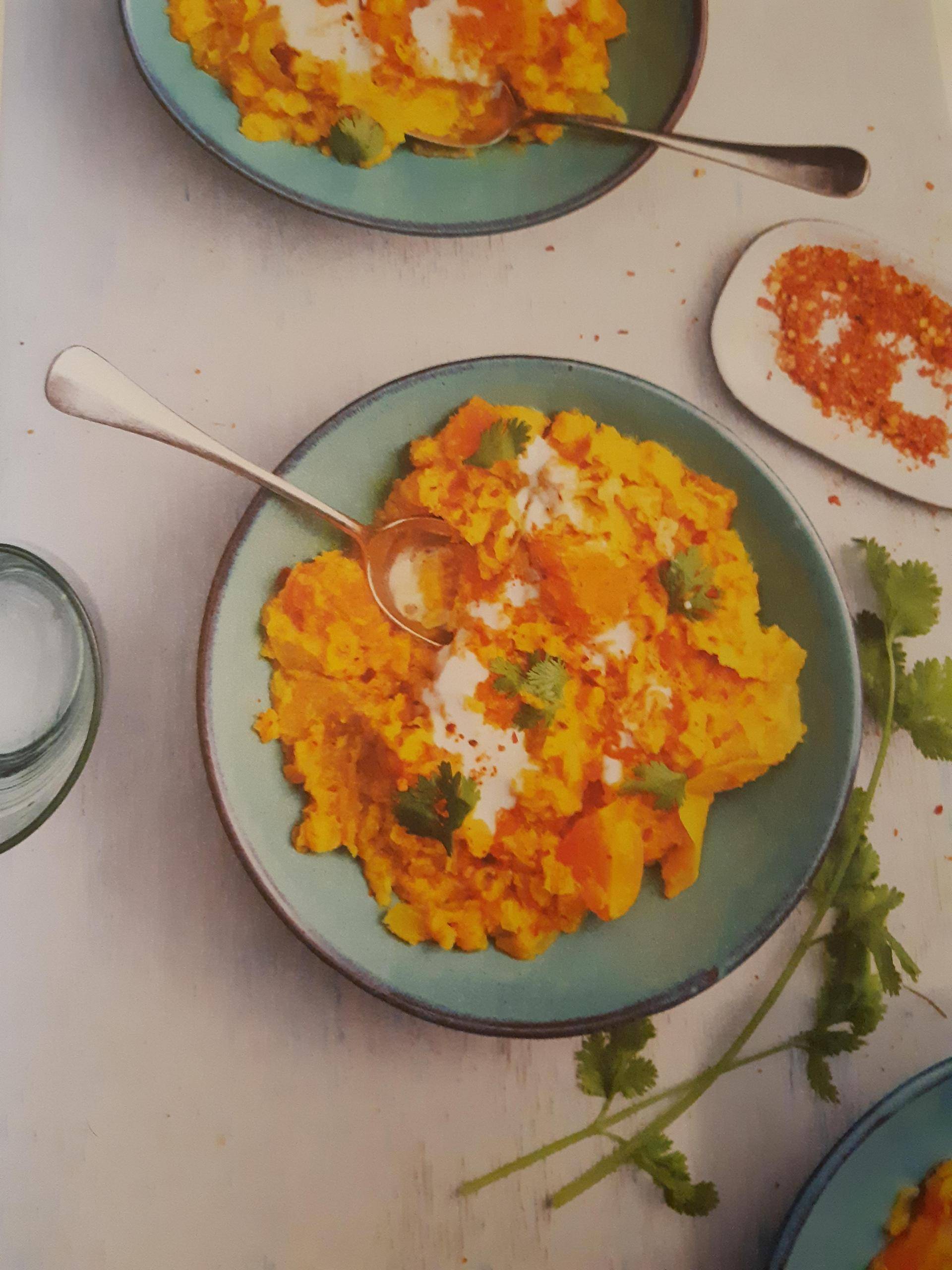 DHAL DE LENTILLES À LA COURGE - Recepten Cookeo | Moulinex