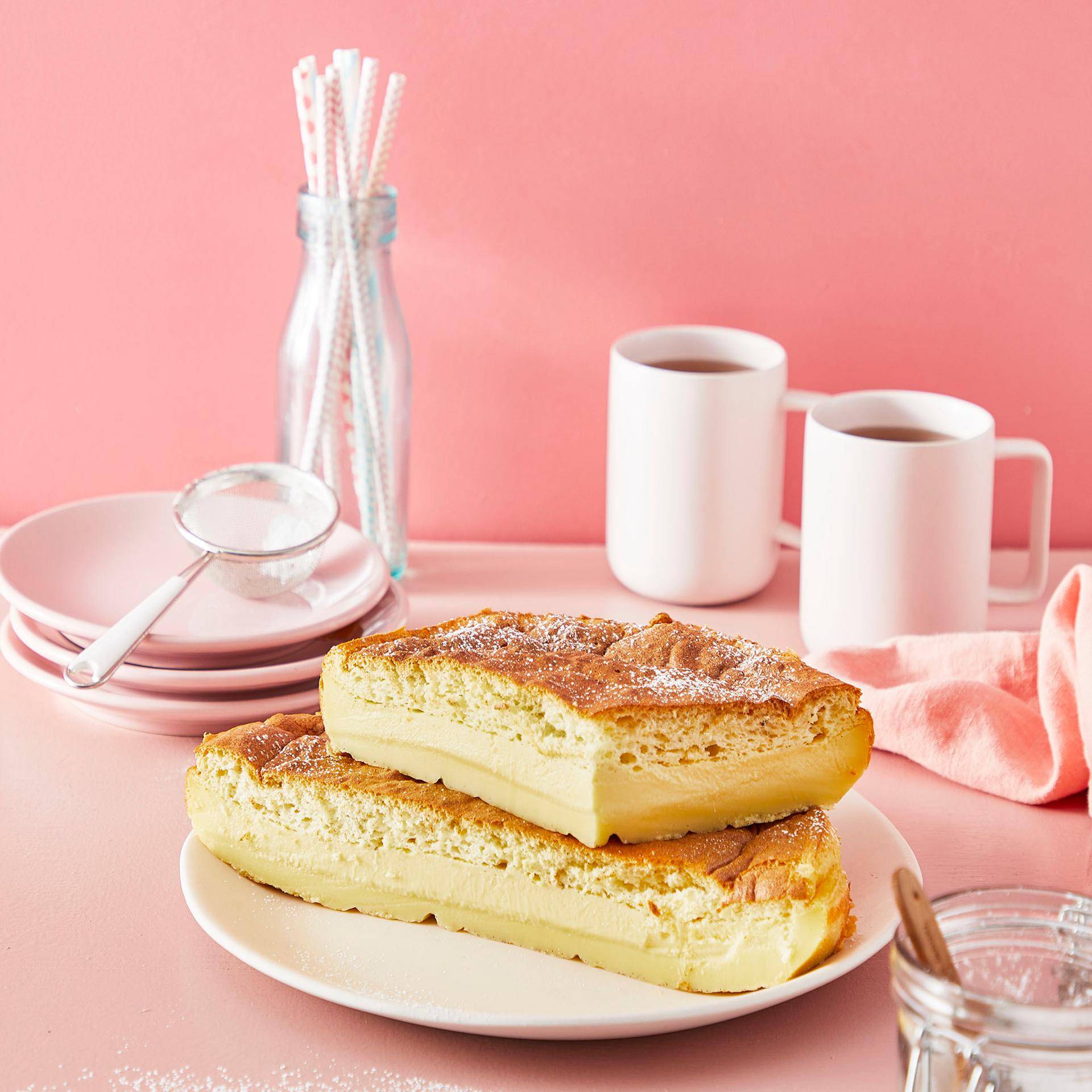 Gâteau magique à la vanille - Recepten Kitchen machines | Moulinex