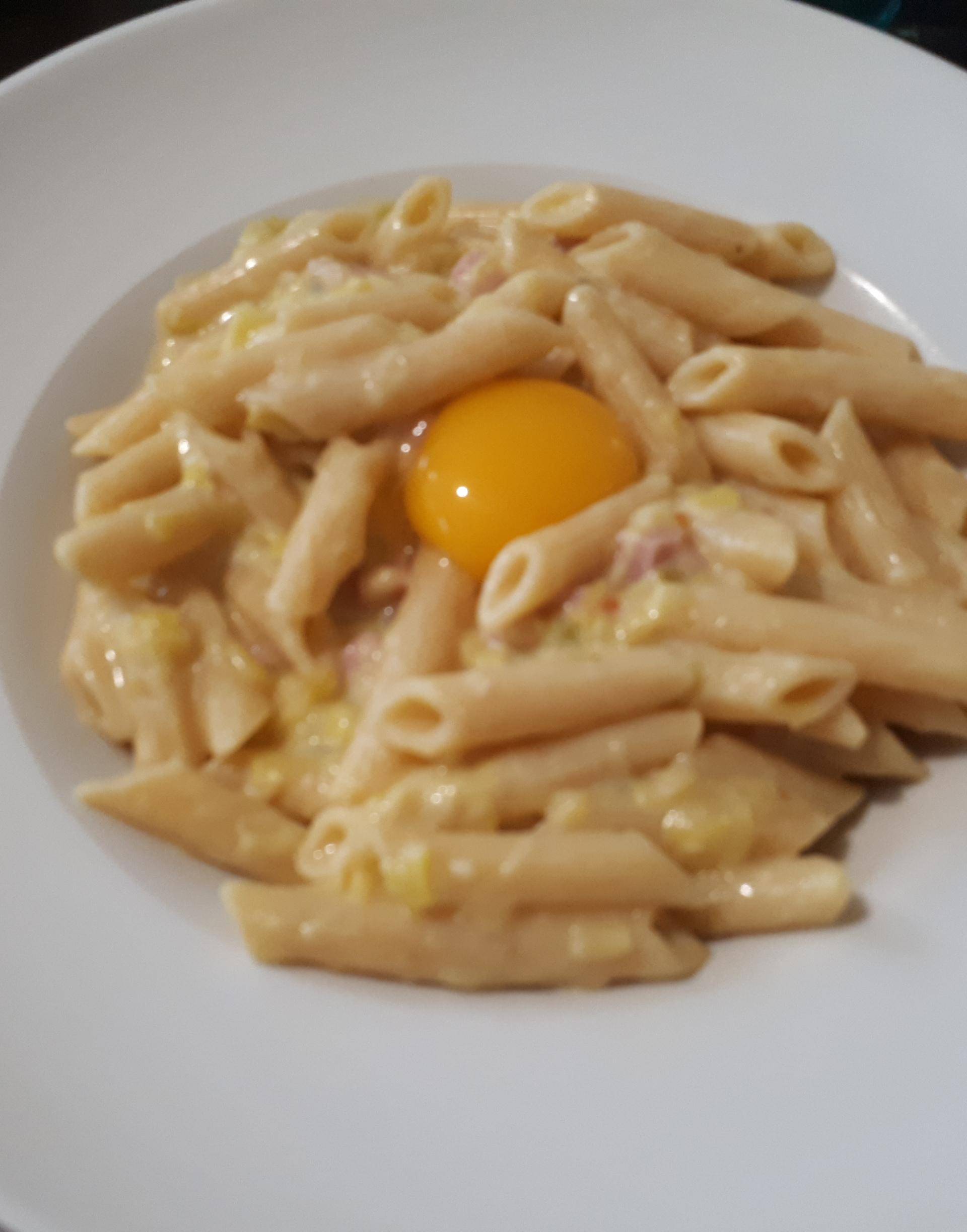 Pâtes crème de poireau - Recette Cookeo | Moulinex