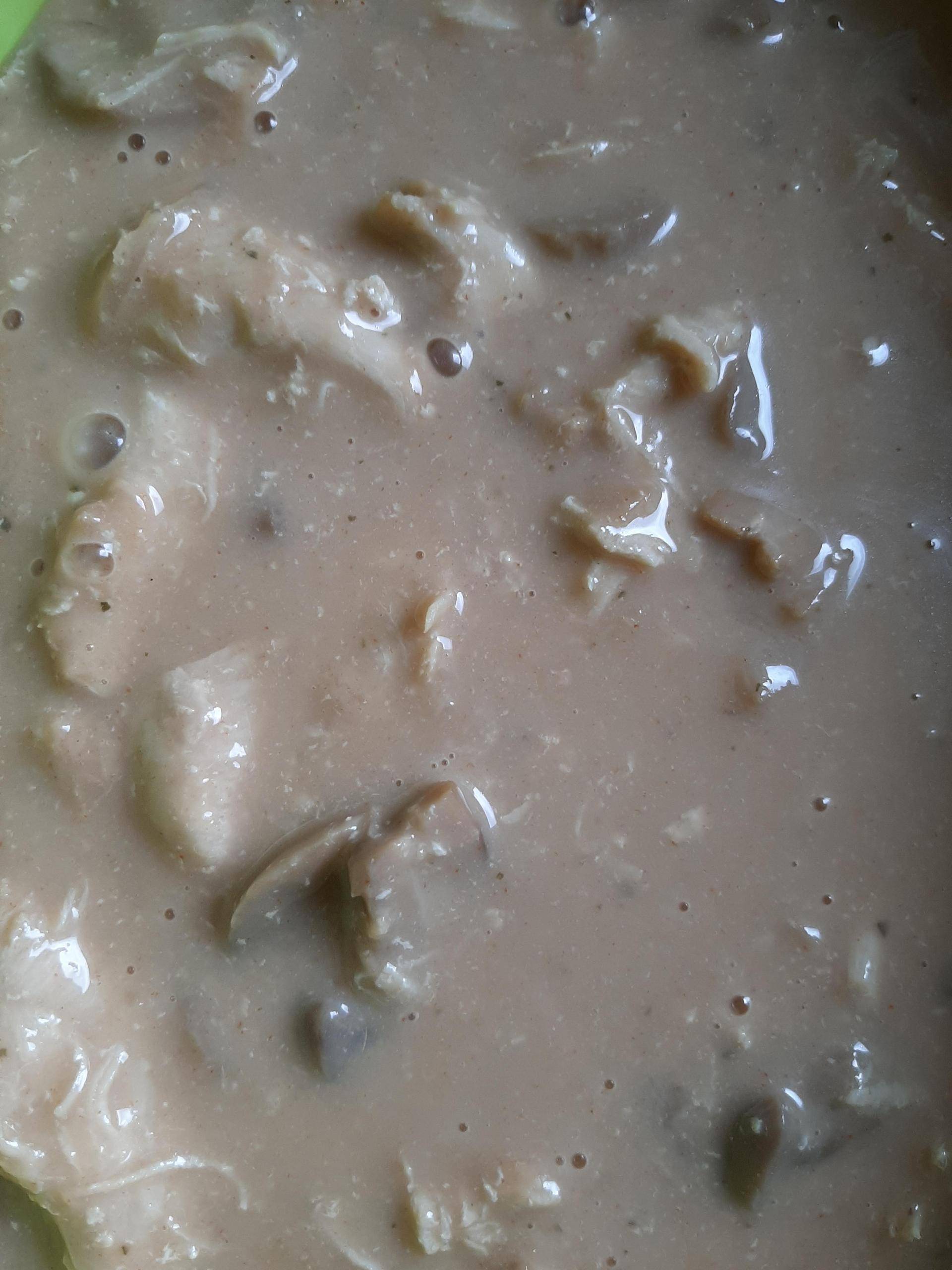 Filet de poulet à la creme champignon - Recepten Cookeo | Moulinex