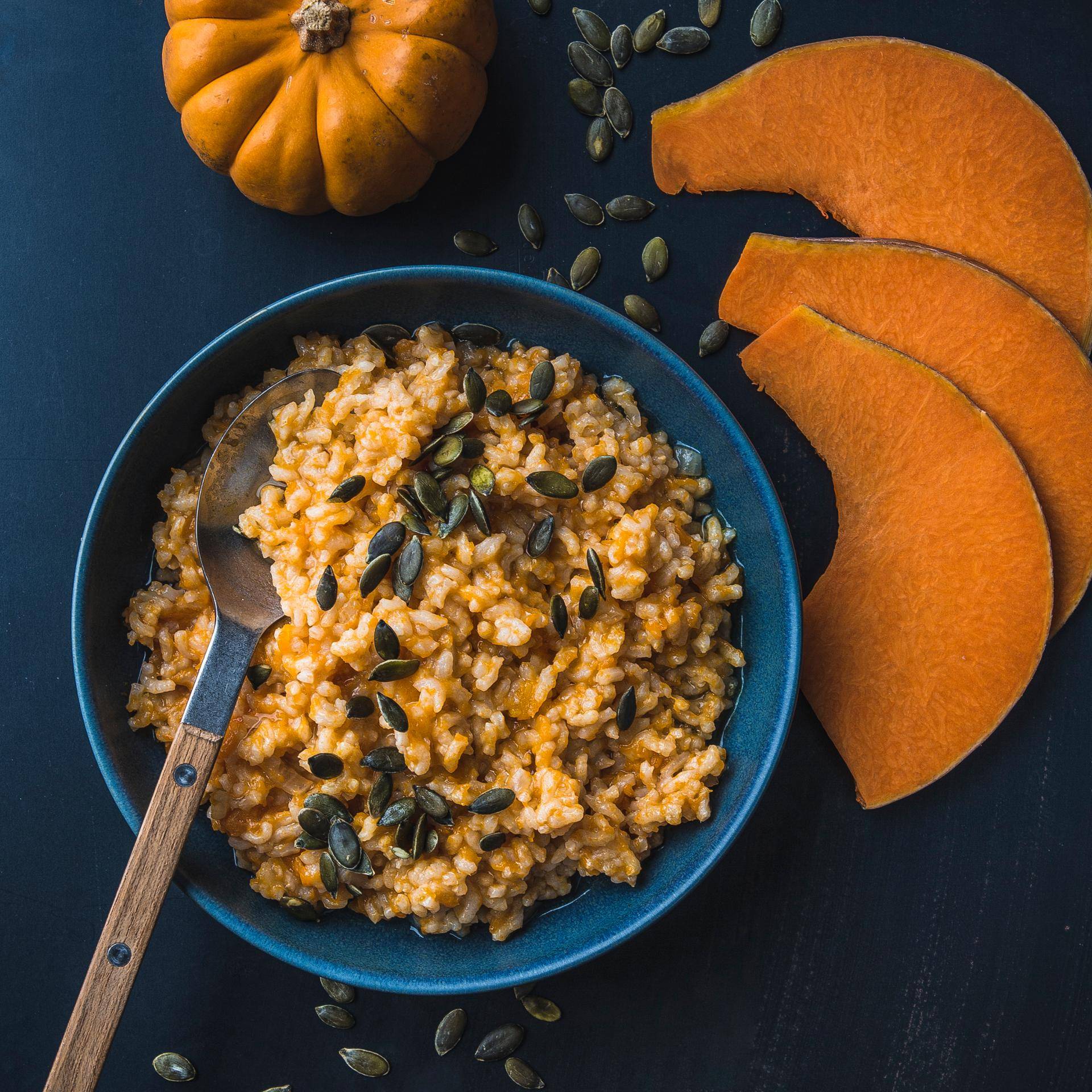 Riz complet au potiron - Recette Cookeo | Moulinex