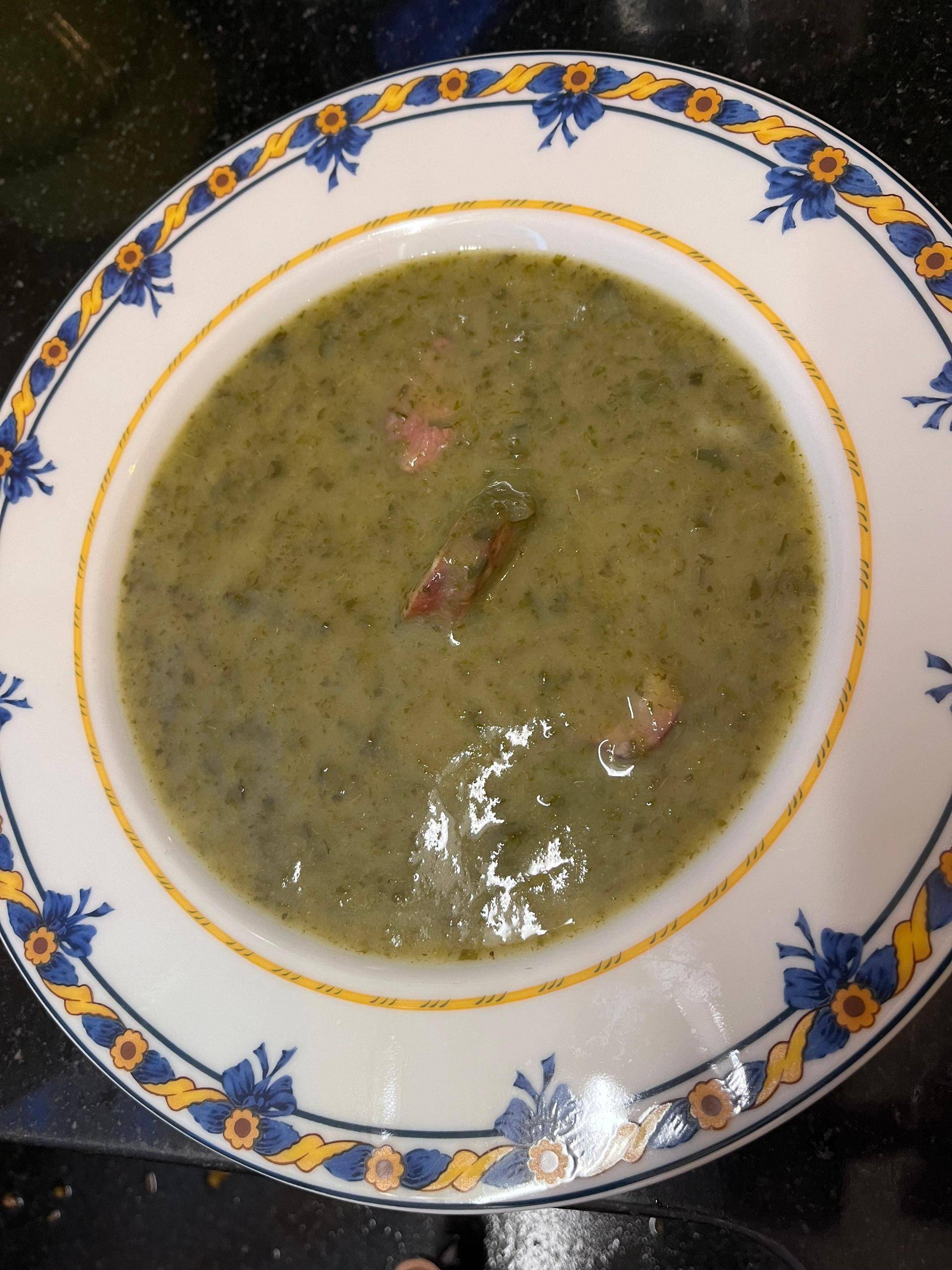 Caldo verde version avec épinard - Recepten Cookeo | Moulinex
