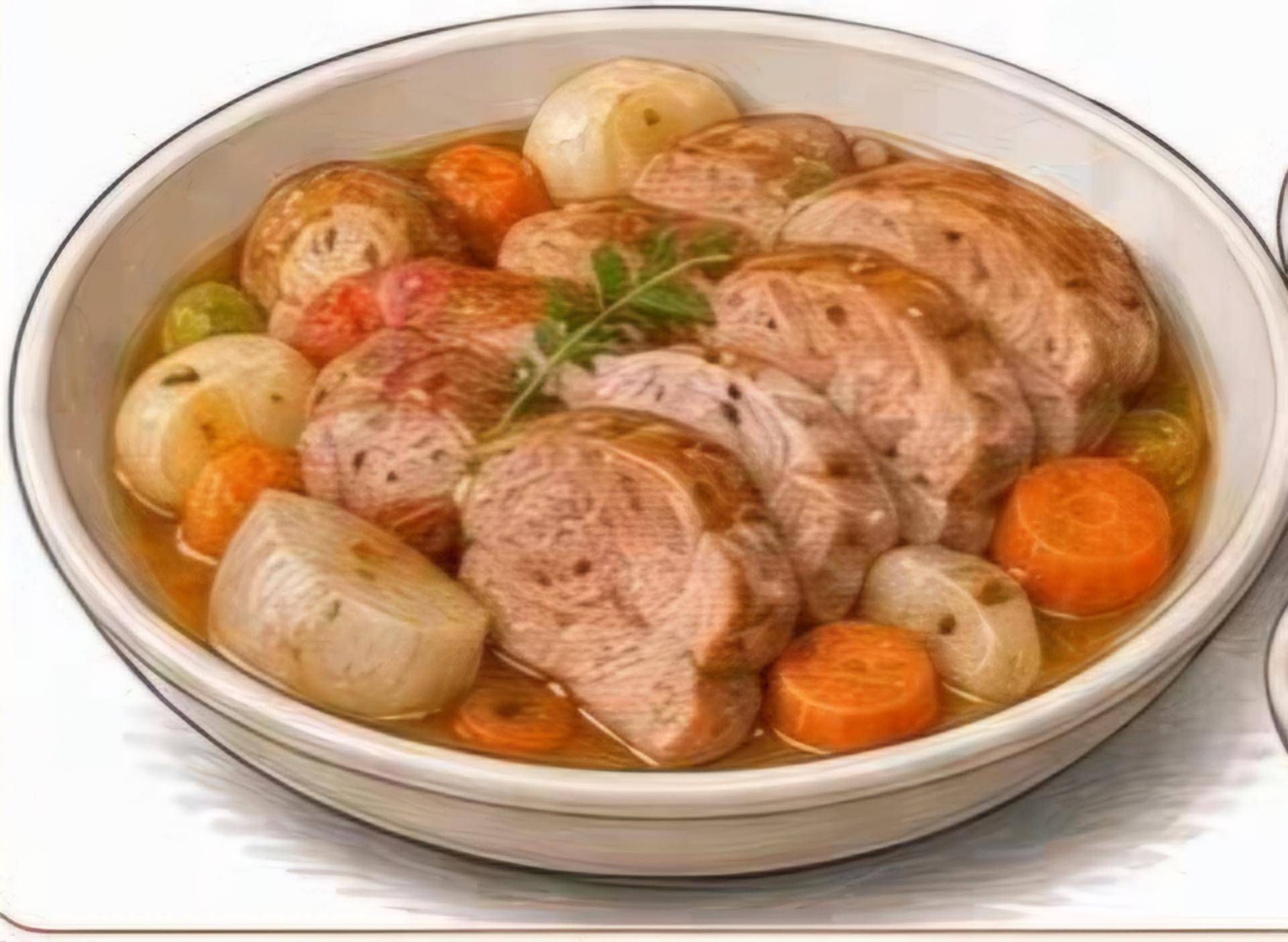 Échine de porc au xérès - Recette Cookeo Infinity Autostir | Moulinex