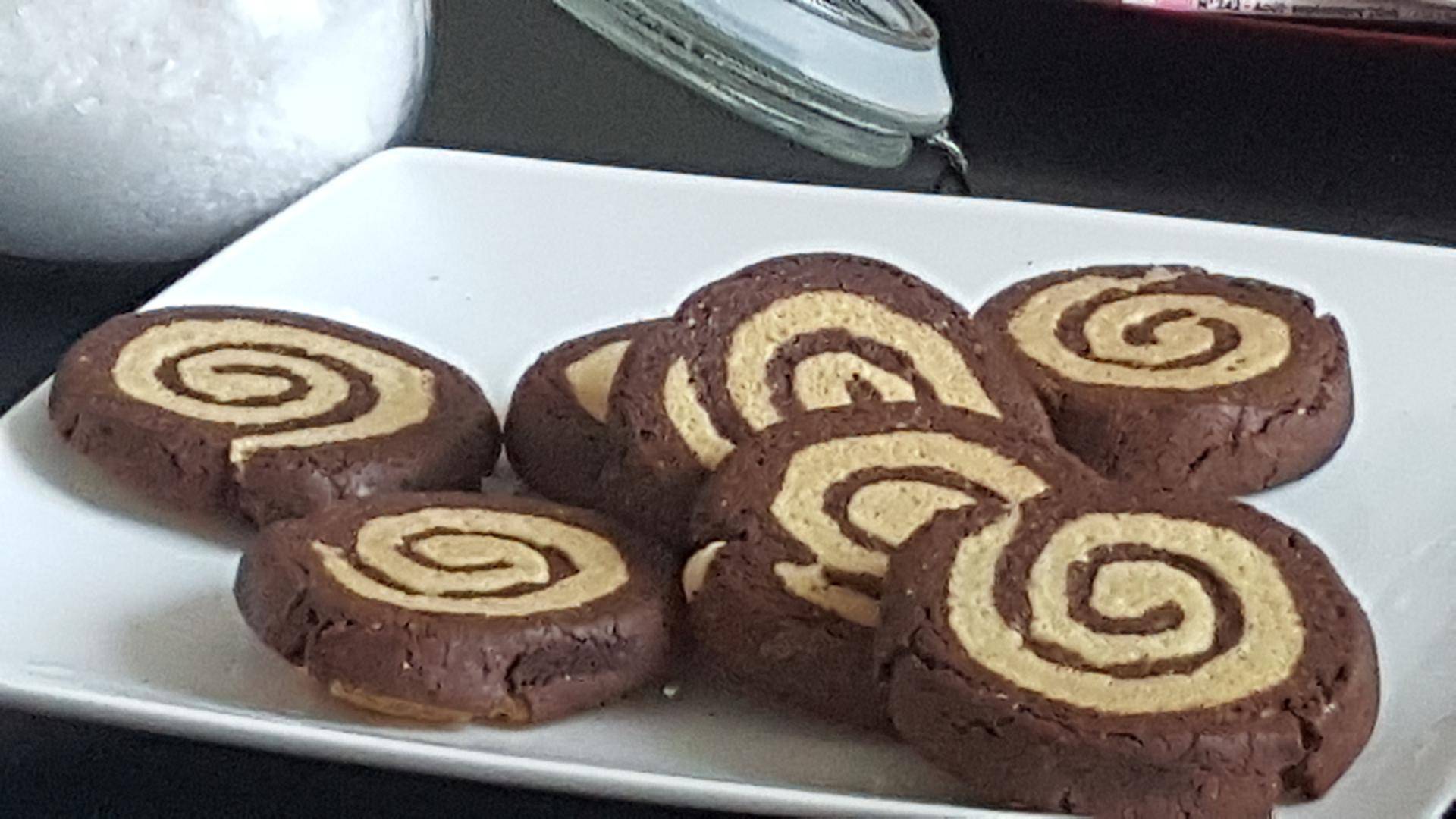 Sablés spirale vanille chocolat - Recette Companion Connect | Moulinex