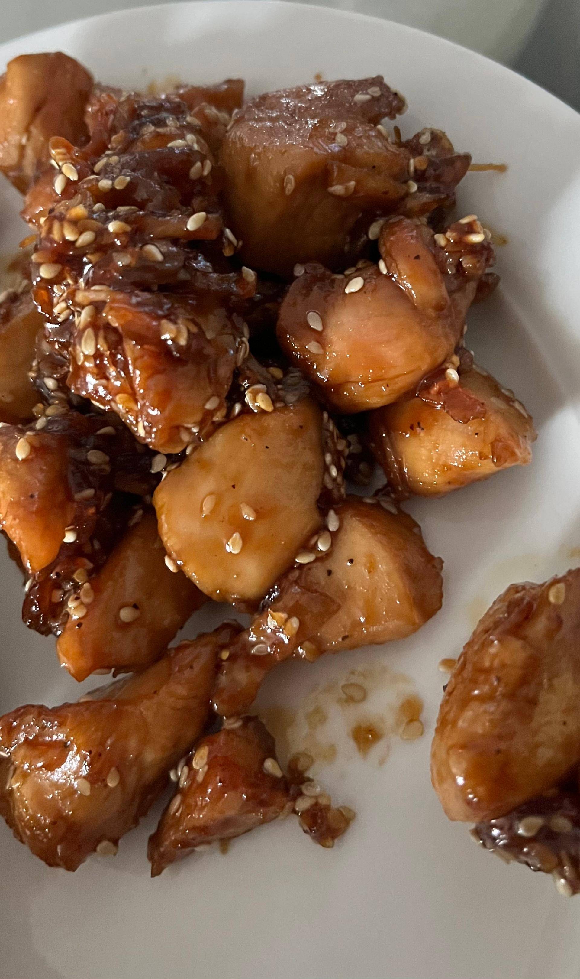 Poulet au caramel (Recette Marie Roudière) - Recette Cookeo | Moulinex