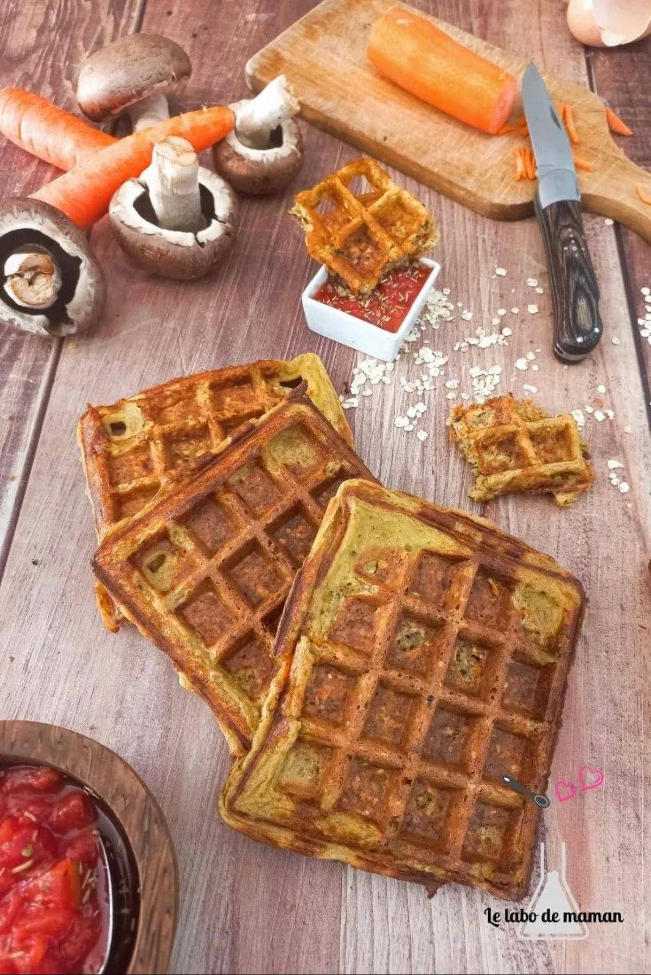 Gaufres healthy du « Labo de maman » - Recette Companion | Moulinex