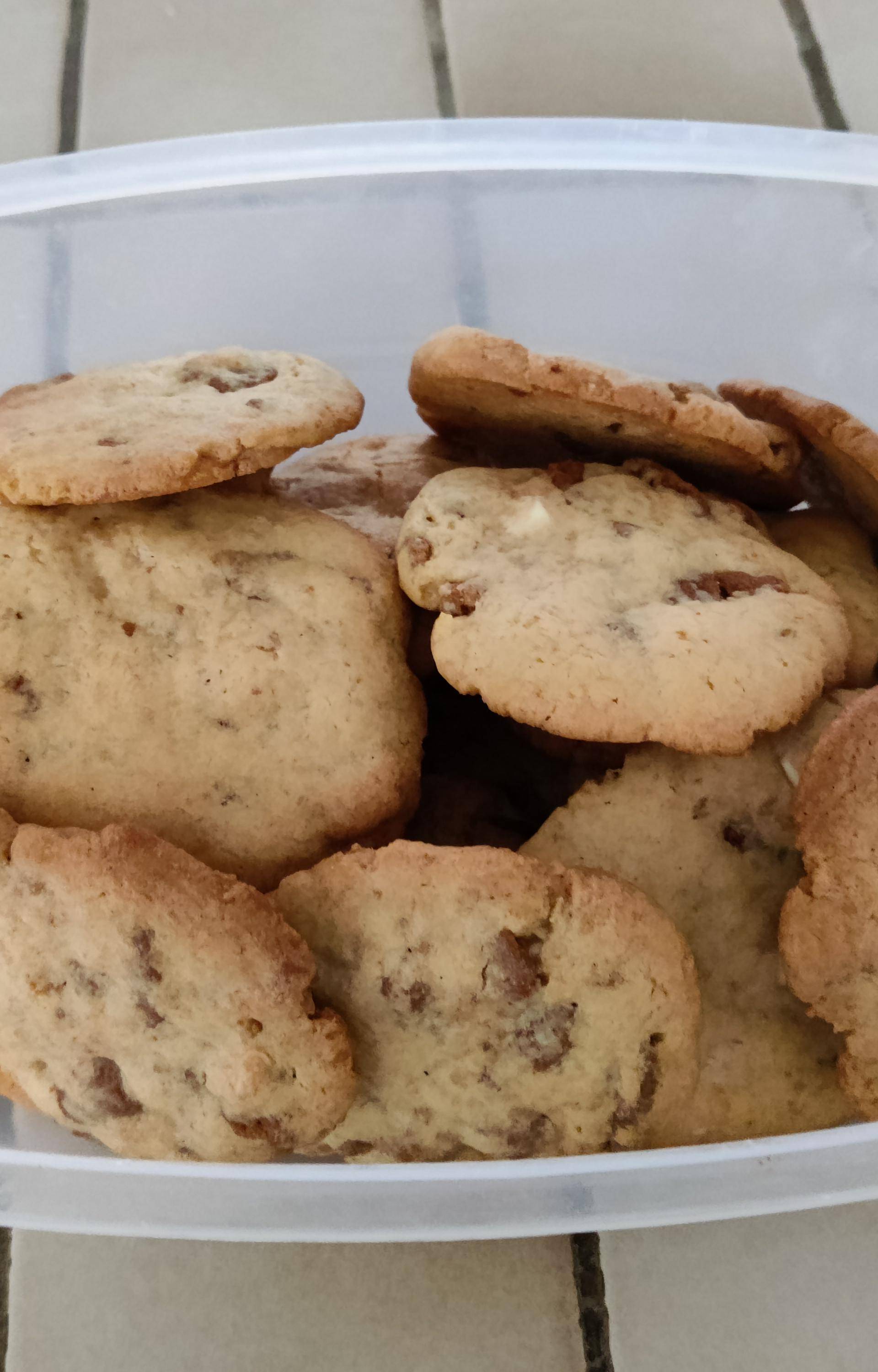 Cookies spéculoos et chocolat blanc - Recette Companion | Moulinex