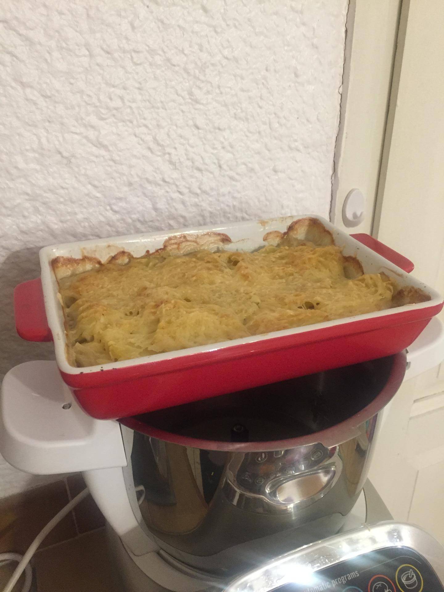 Gratin de pomme de terre au lait de coco - Recepten Companion | Moulinex