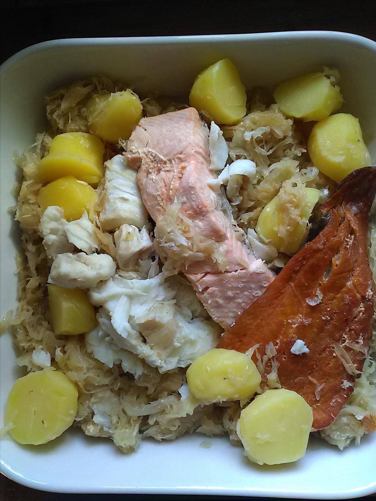 Choucroute de la mer ultra simple - Recepten Cookeo | Moulinex