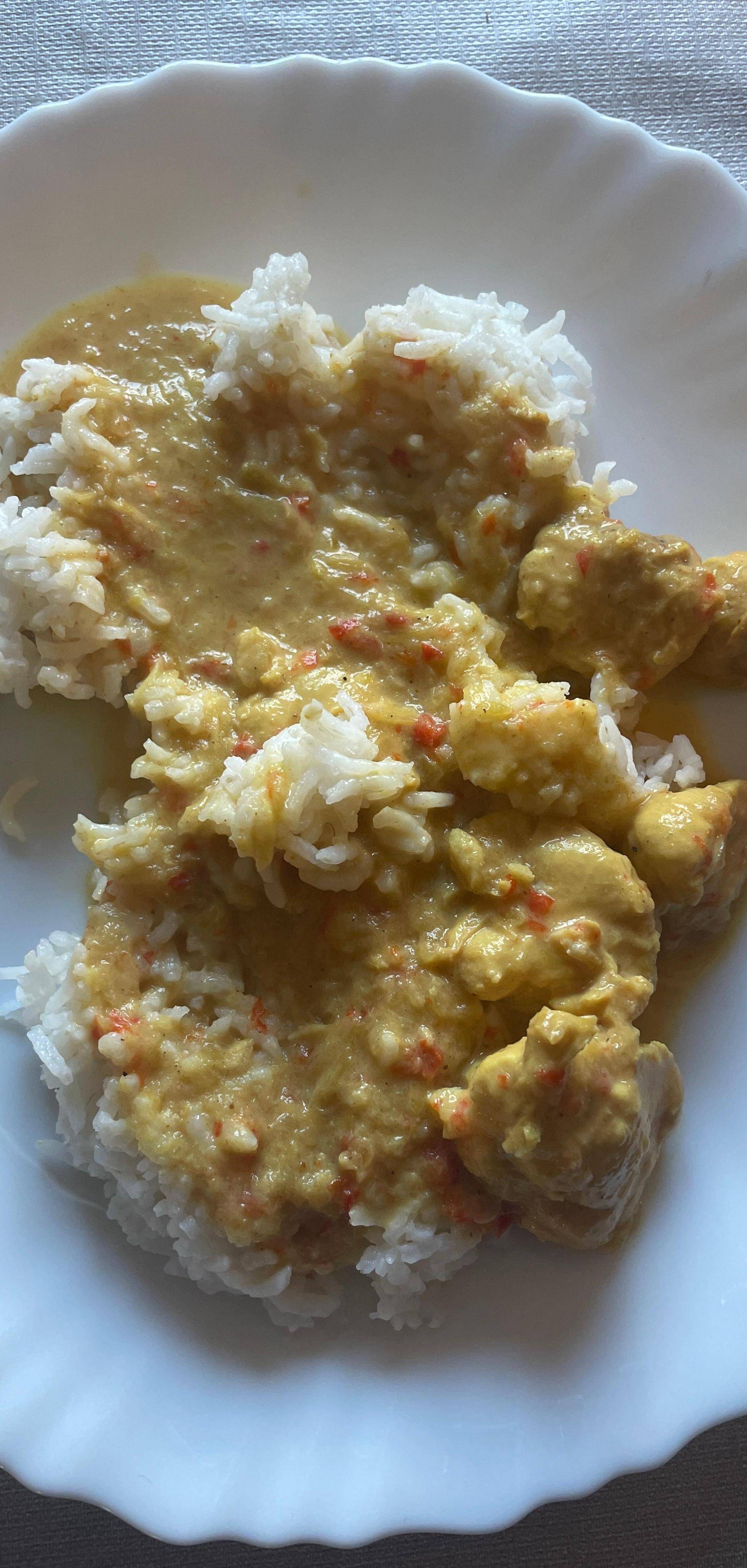 Poulet curry coco - Recette Companion | Moulinex