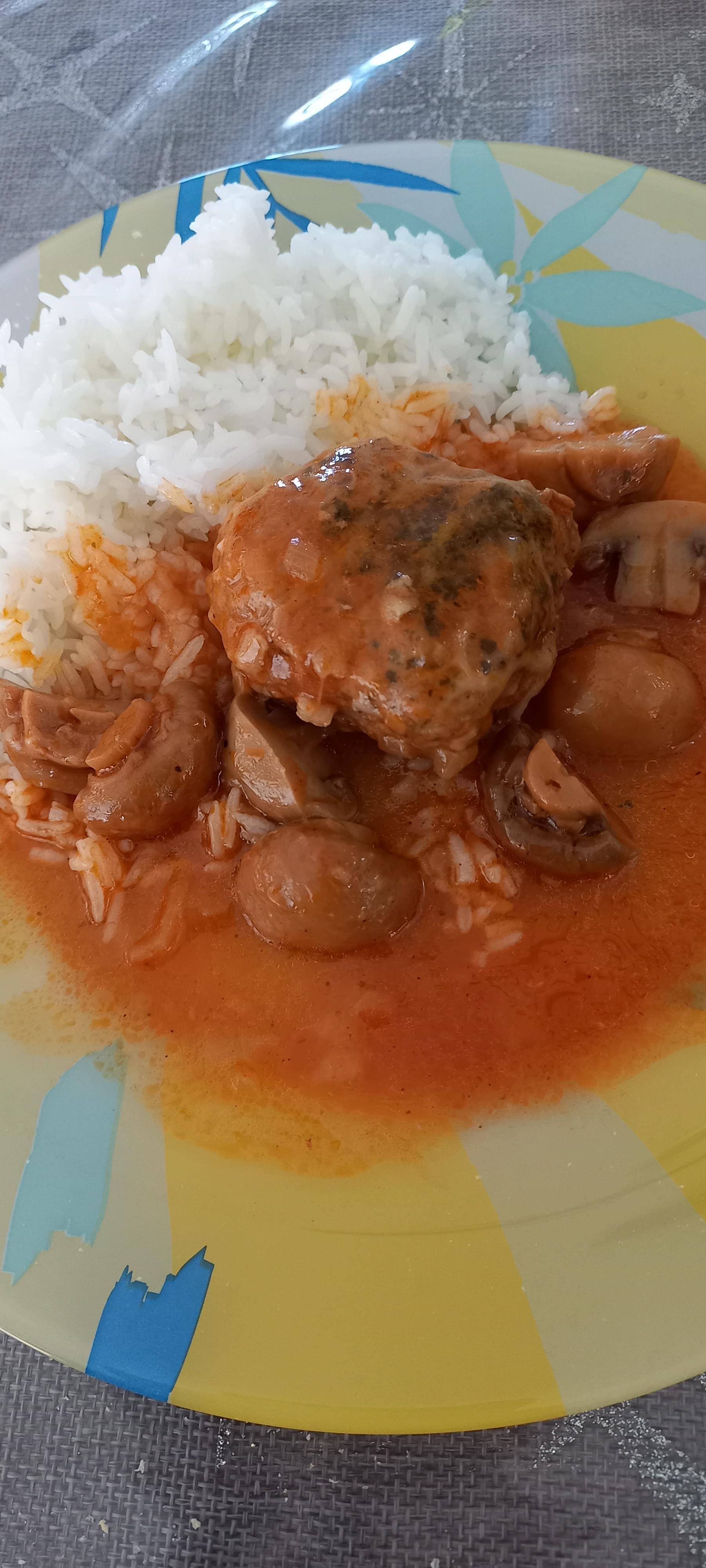 Crépinettes de porc tomates champignons - Recepten Cookeo V3 | Moulinex