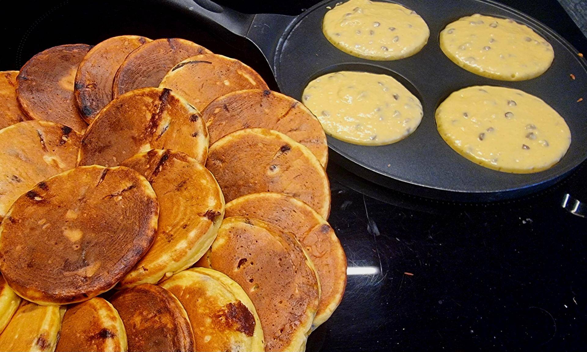 Pancakes à la compote - Recette Companion Connect XL | Moulinex