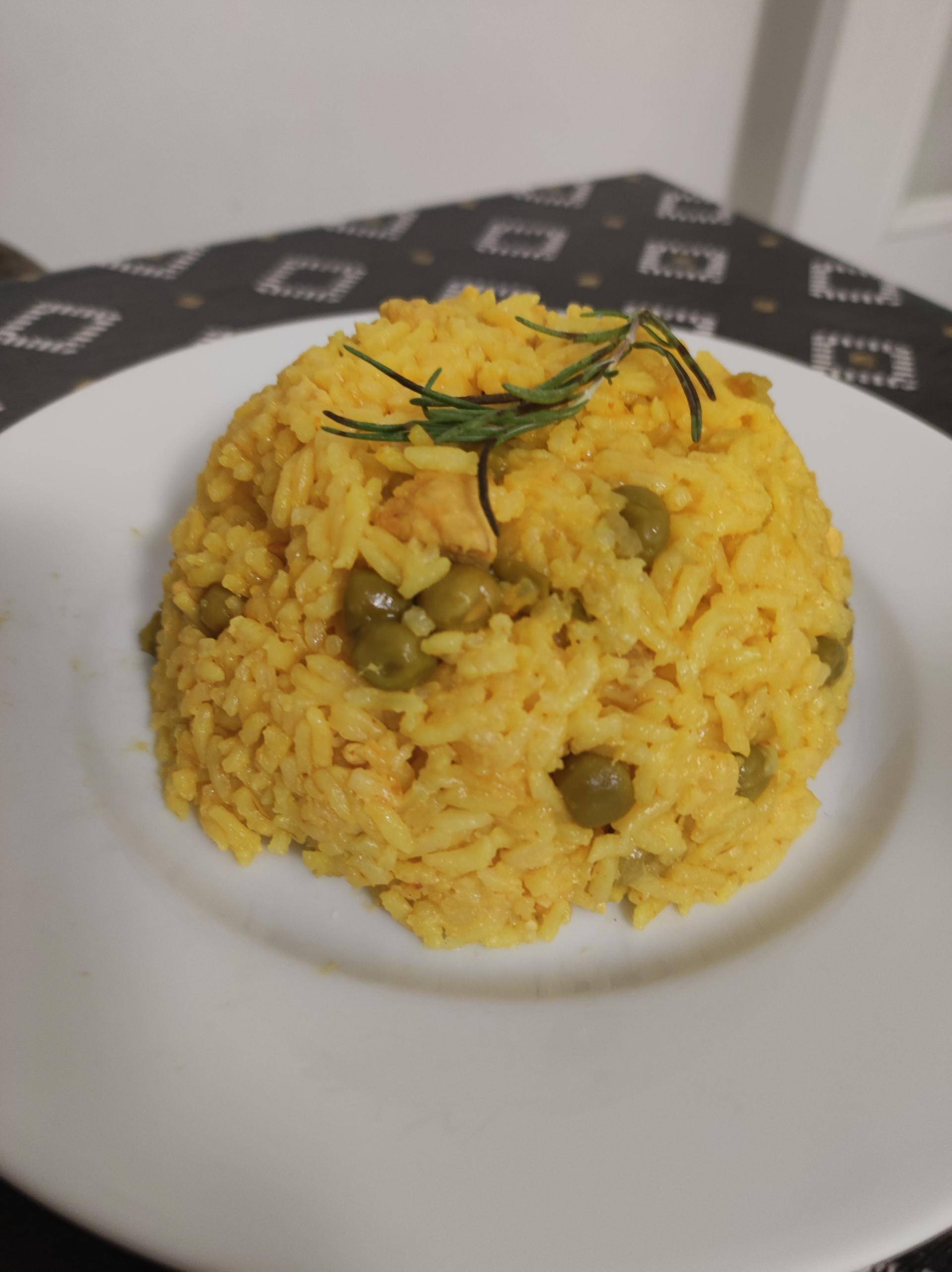 Riz au poulet et petit pois - Recepten Cookeo | Moulinex