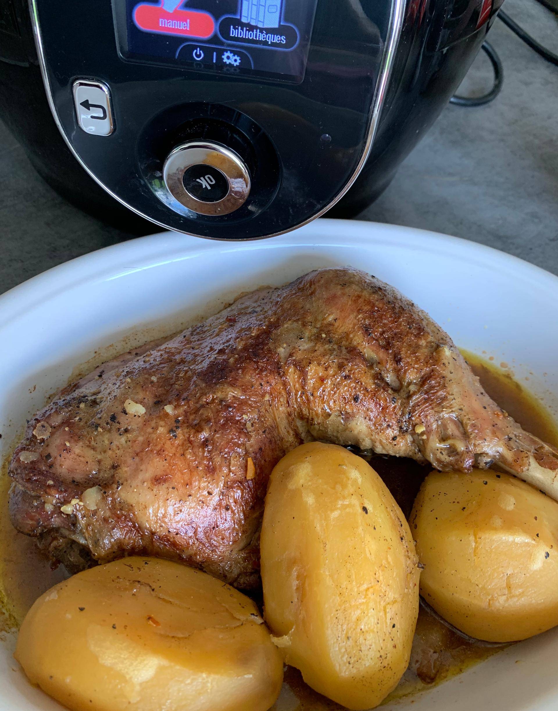 Cuisse de dinde façon tajine - Recepten Cookeo | Moulinex