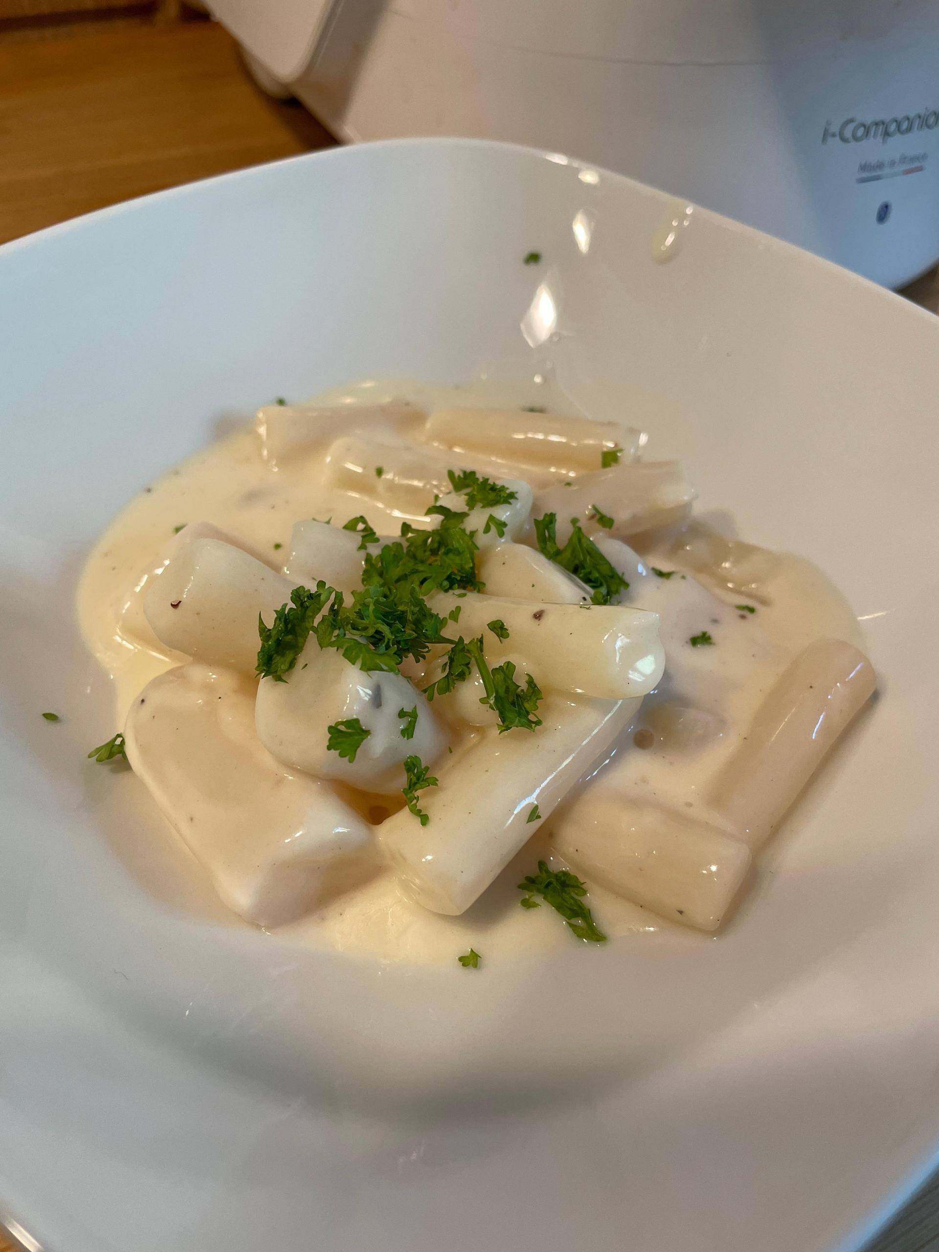 Salsifis sauce Béchamel - Recette Companion Connect | Moulinex