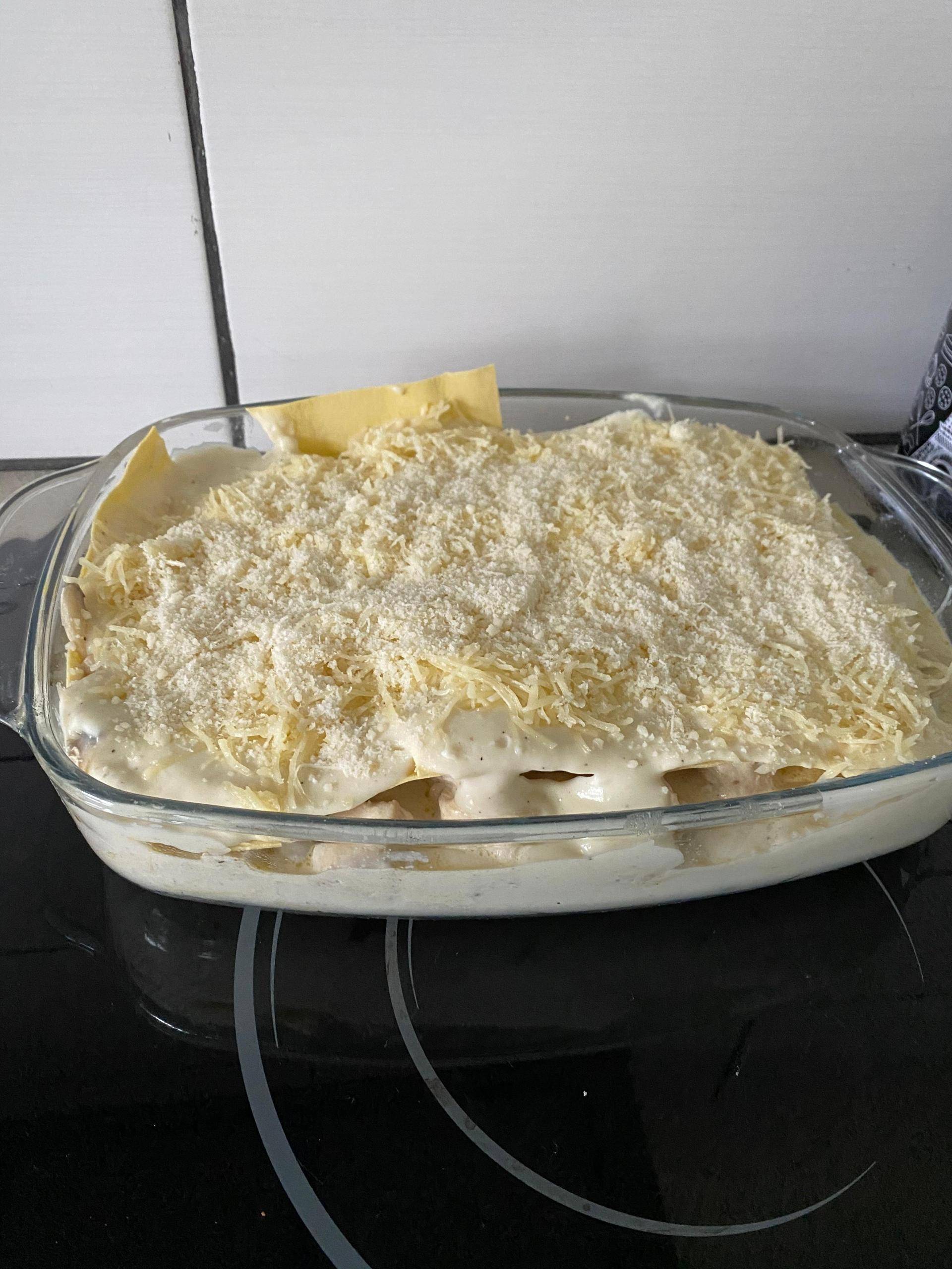 Lasagne poulet et champignons de paris - Recepten Cookeo | Moulinex