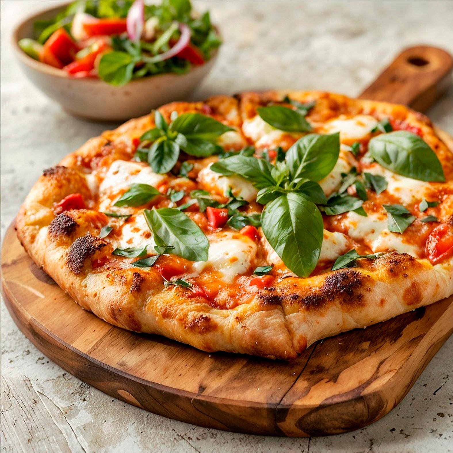 Pizza margherita - Recepten Easy Fry Compact | Moulinex