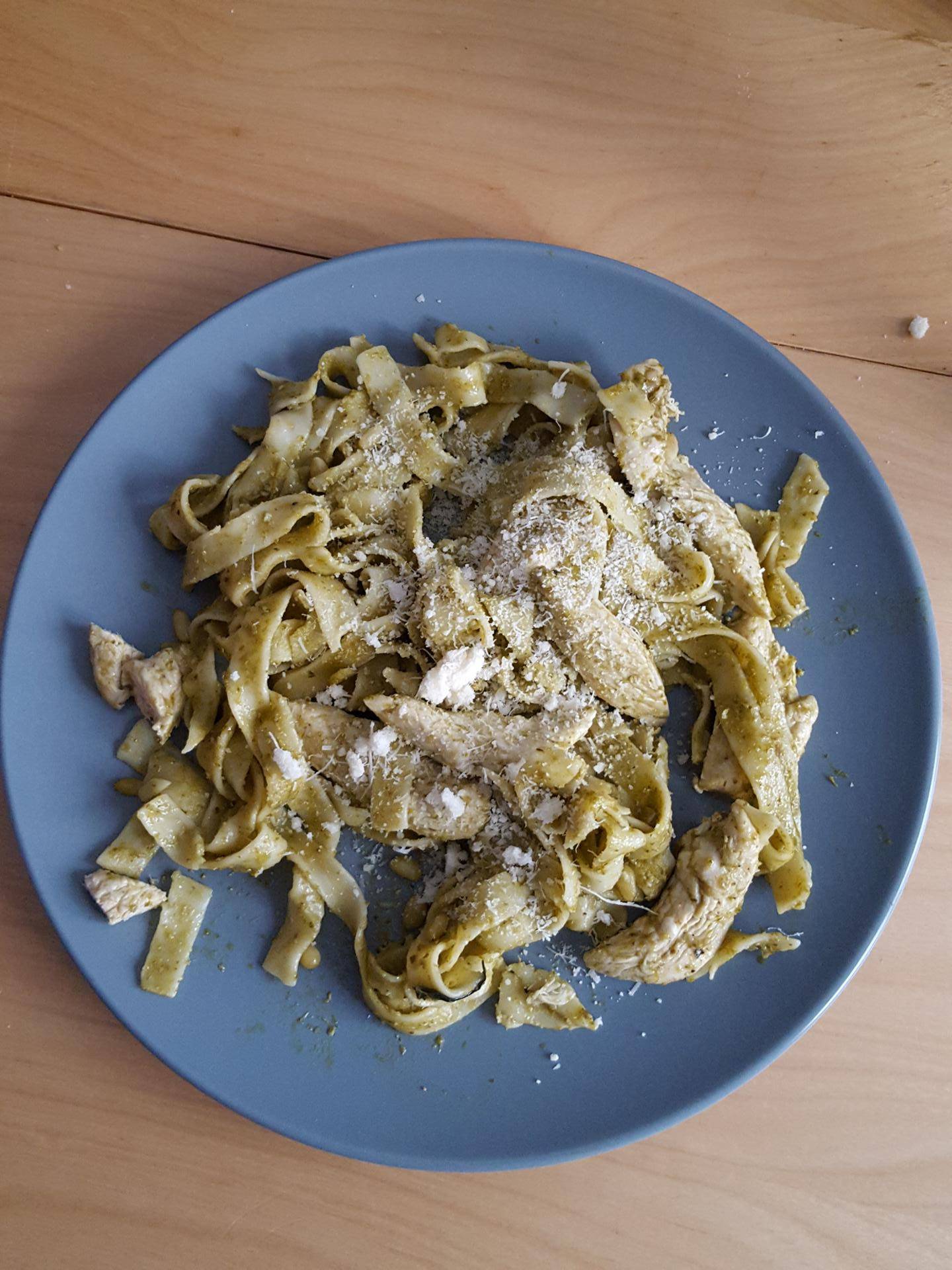 Tagliatelles au pesto et au poulet - Recette Cookeo | Moulinex