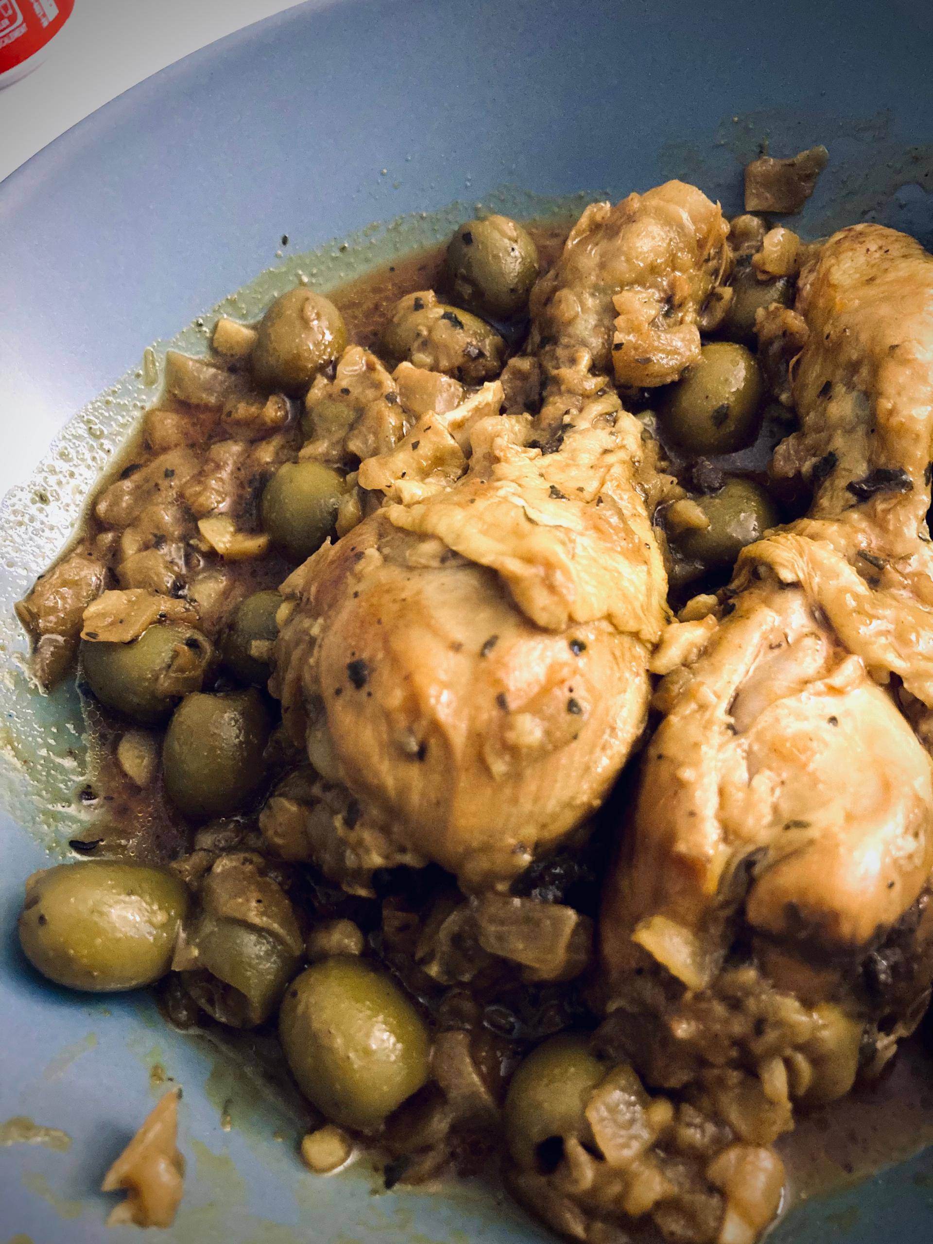 Poulet aux olives en sauce - Recepten Cookeo | Moulinex