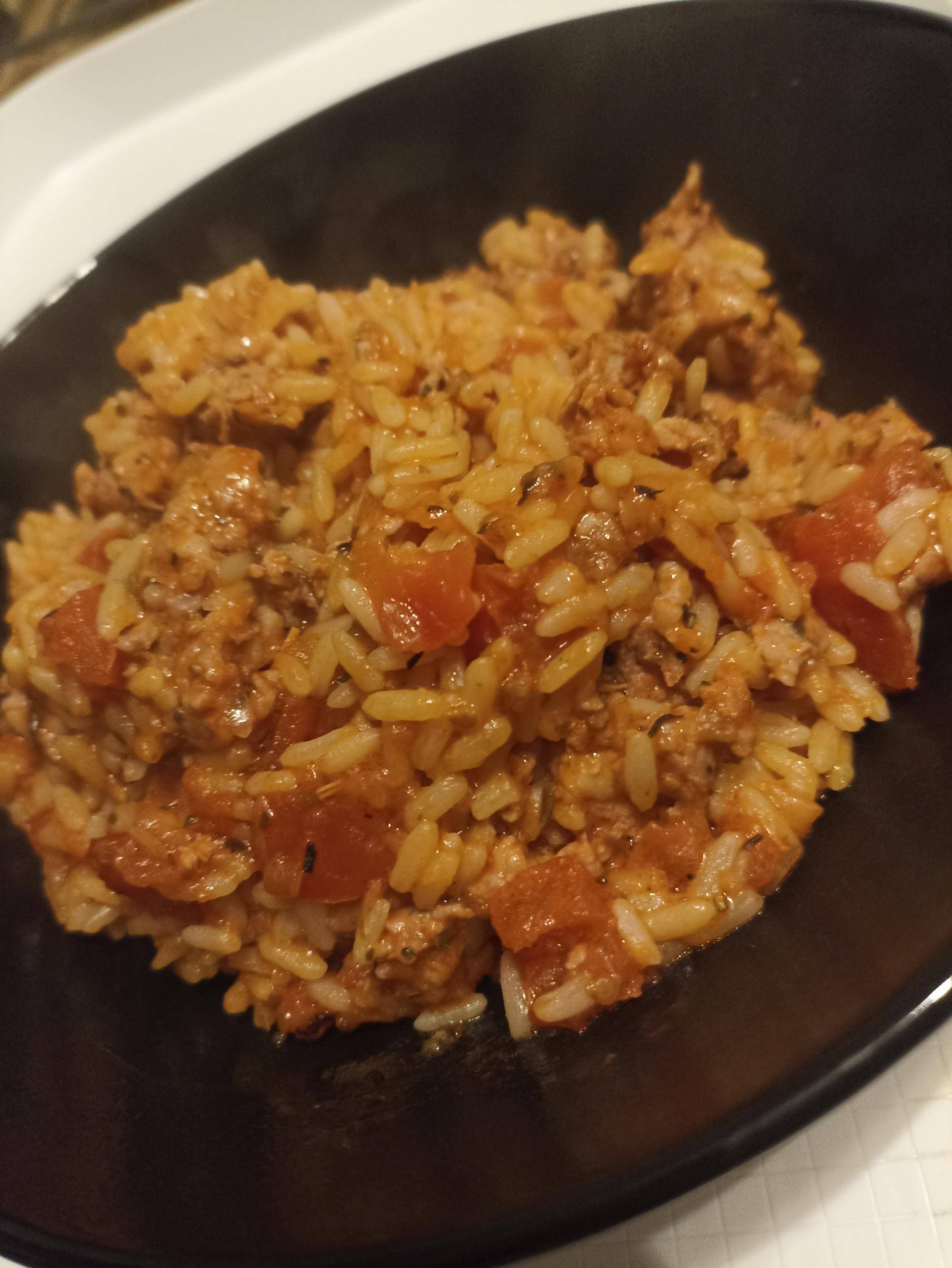 Riz façon tomate farcie - Recepten Cookeo | Moulinex