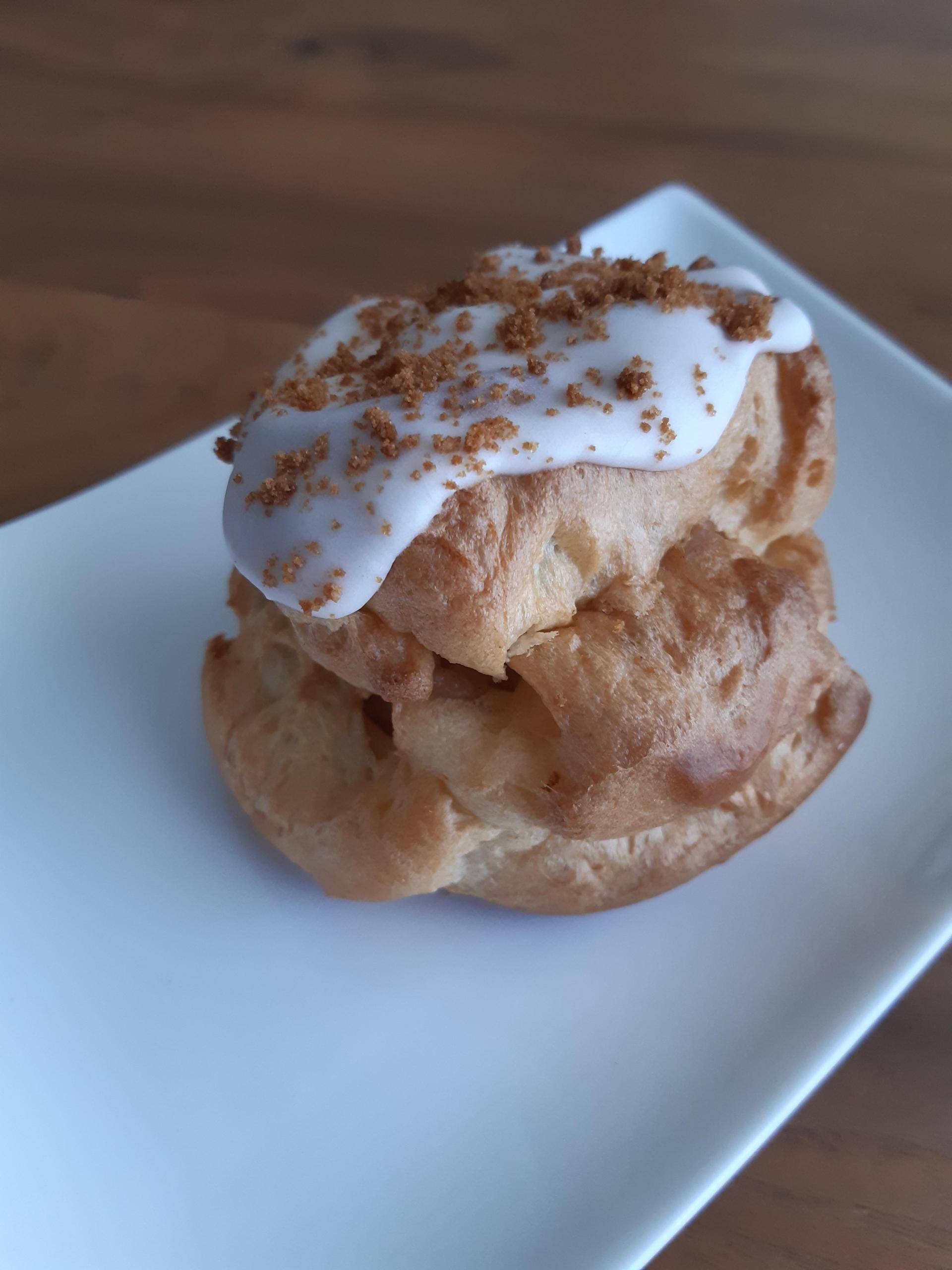 Choux pâtissiers au speculoos - Recette Companion XL | Moulinex