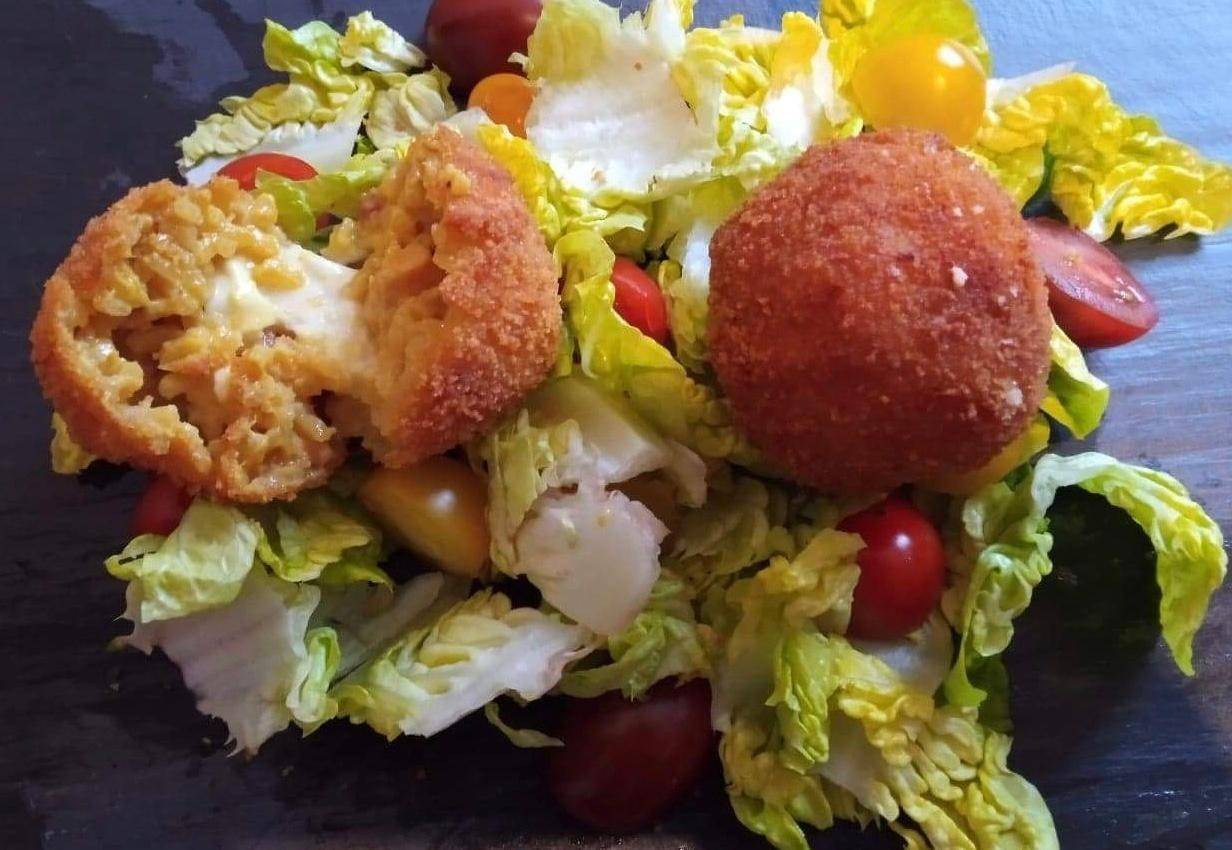 Arancini Poulet Curry et Mozzarella - Recepten Cookeo | Moulinex