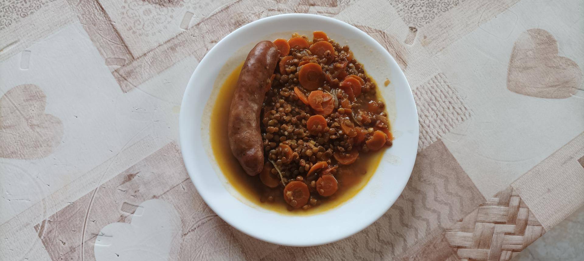 Curry de lentilles, saucisses. - Recette Cookeo Infinity Autostir | Moulinex