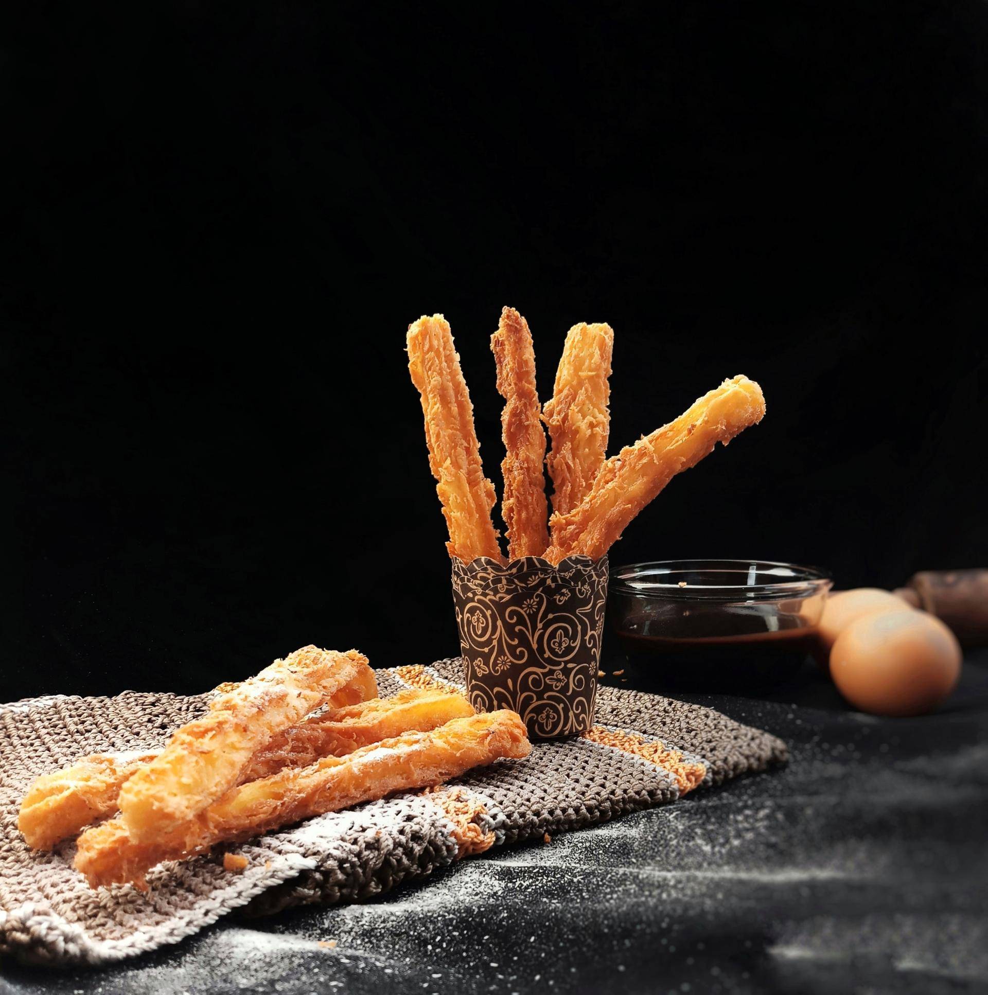 Churros salés au chorizo et parmesan - Recette Kitchen Coach | Moulinex