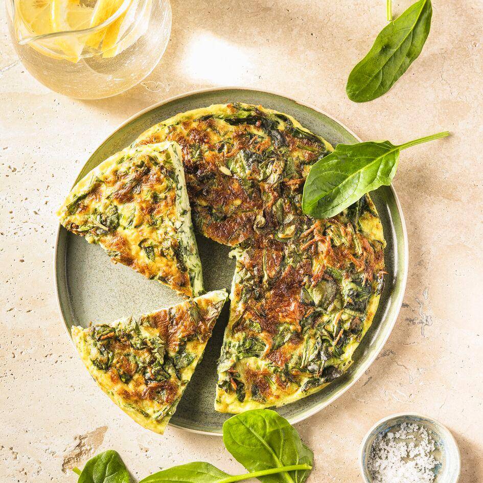 Quiche sans pâte aux épinards - Recepten Cookeo Infinity 17in1 | Moulinex