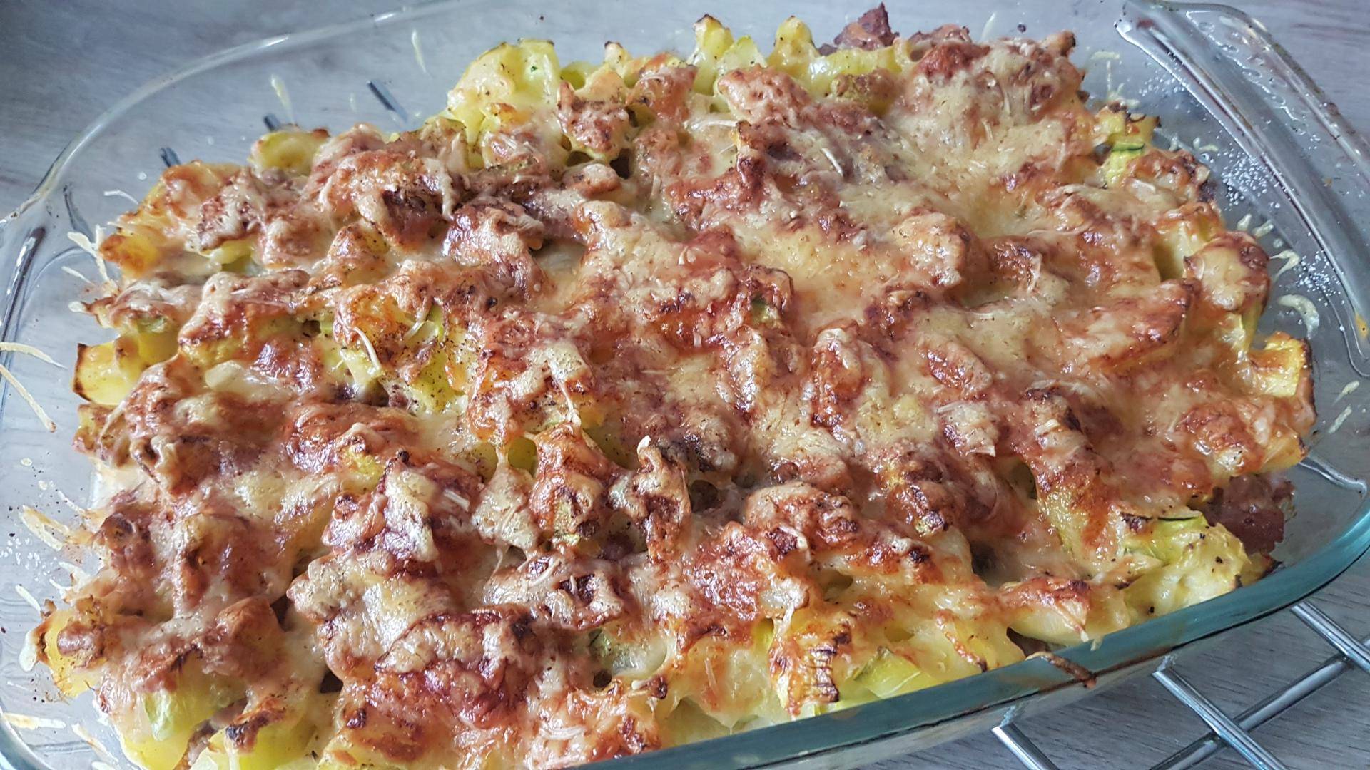 Gratin courgettes et sa farce - Recette Cookeo | Moulinex