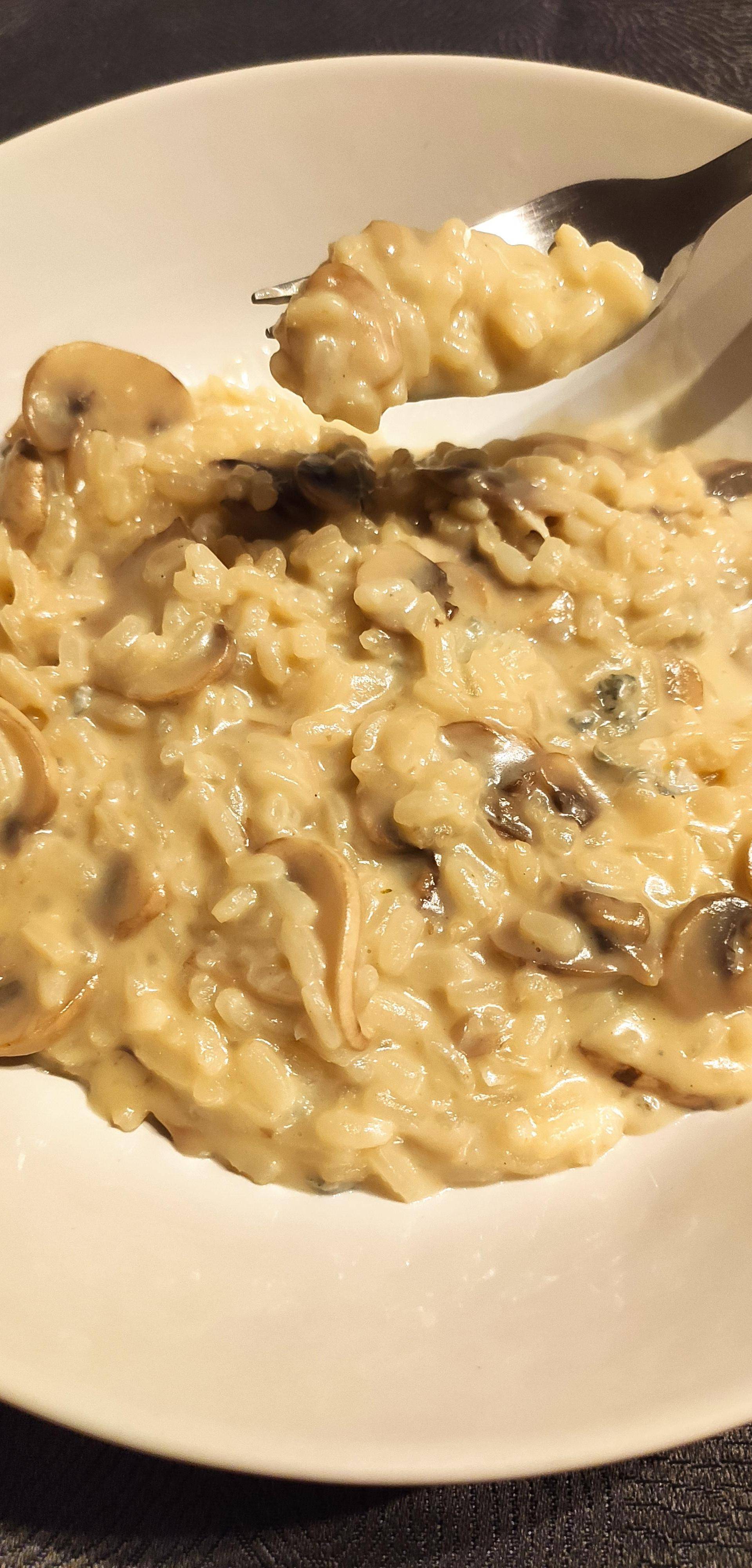 Risotto Gorgonzola Champignons - Recette Companion Connect XL | Moulinex