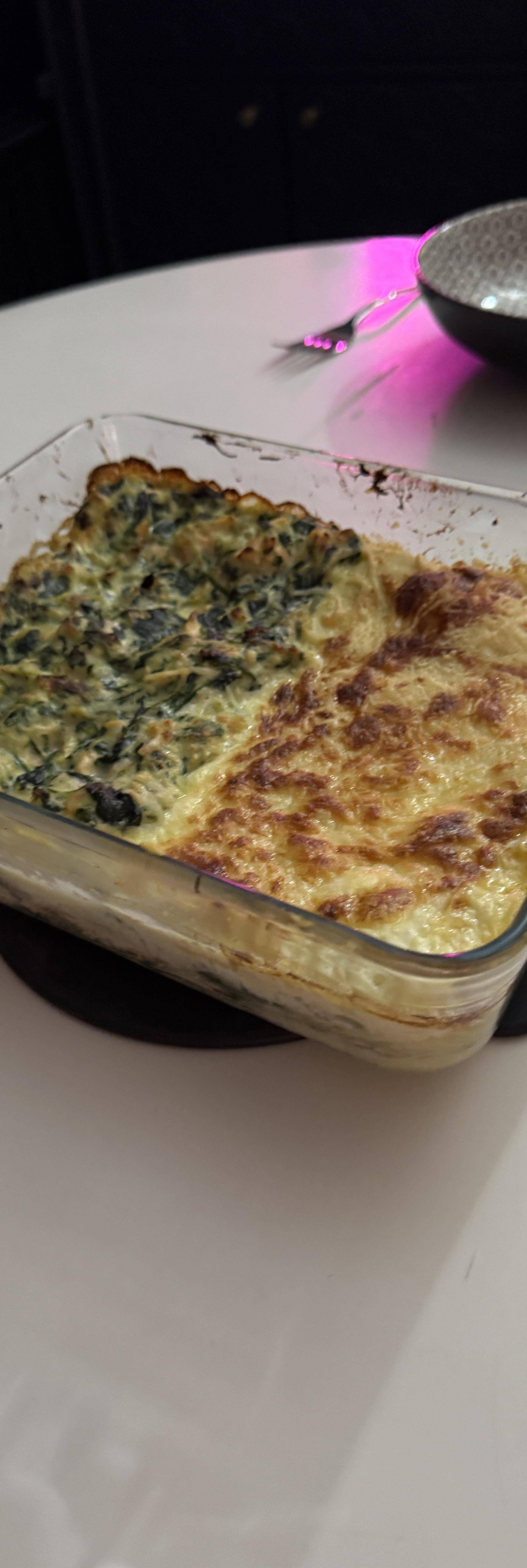 Lasagne saumon épinard et ricotra - Recette Companion Connect XL | Moulinex
