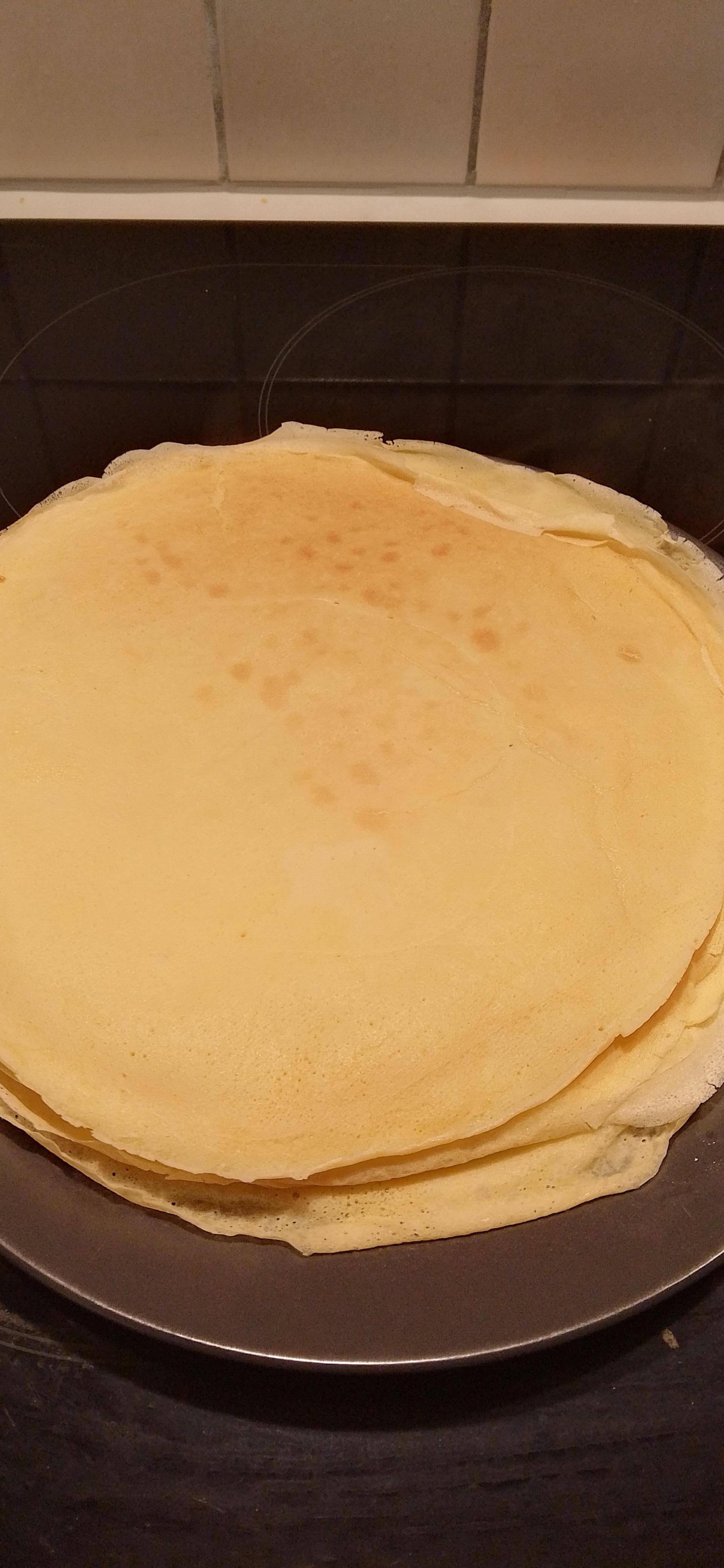 Crêpes ou omelette à la farine - Recette Companion Connect XL | Moulinex