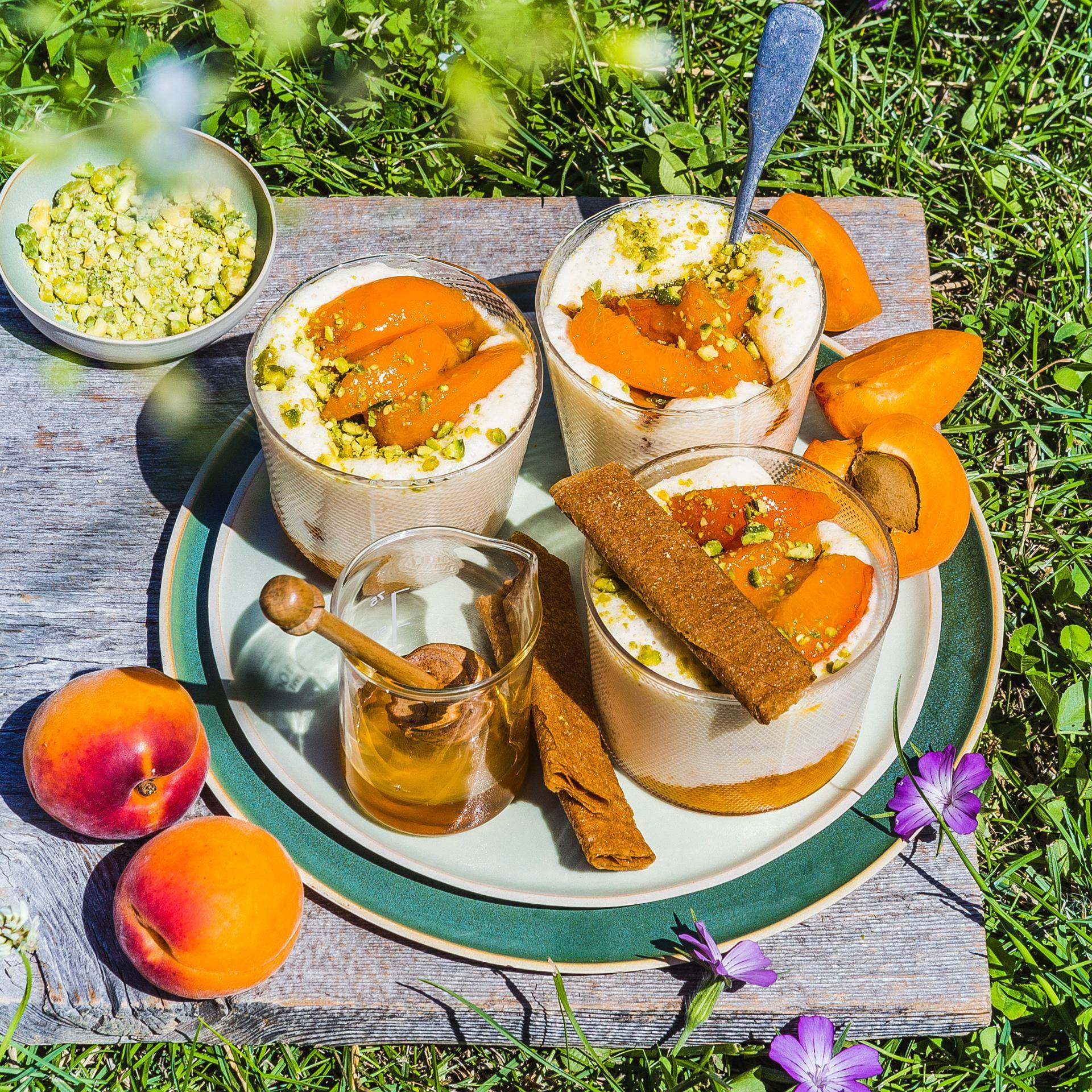 Petits pots de crème à l'abricot - Recette Companion | Moulinex