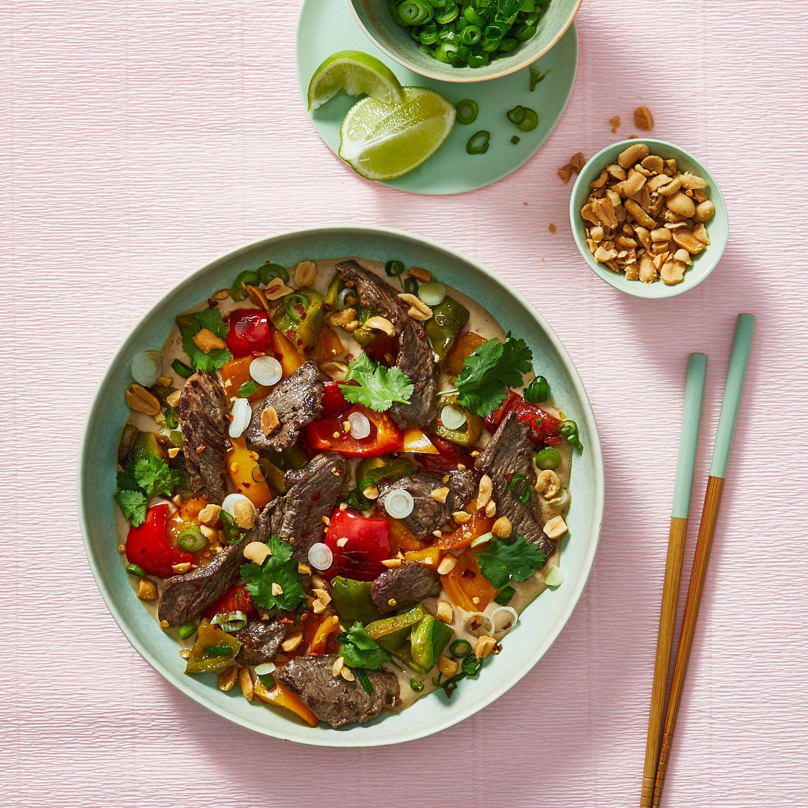 Bœuf au lait de coco et cacahuètes - Recette Click&Cook | Moulinex