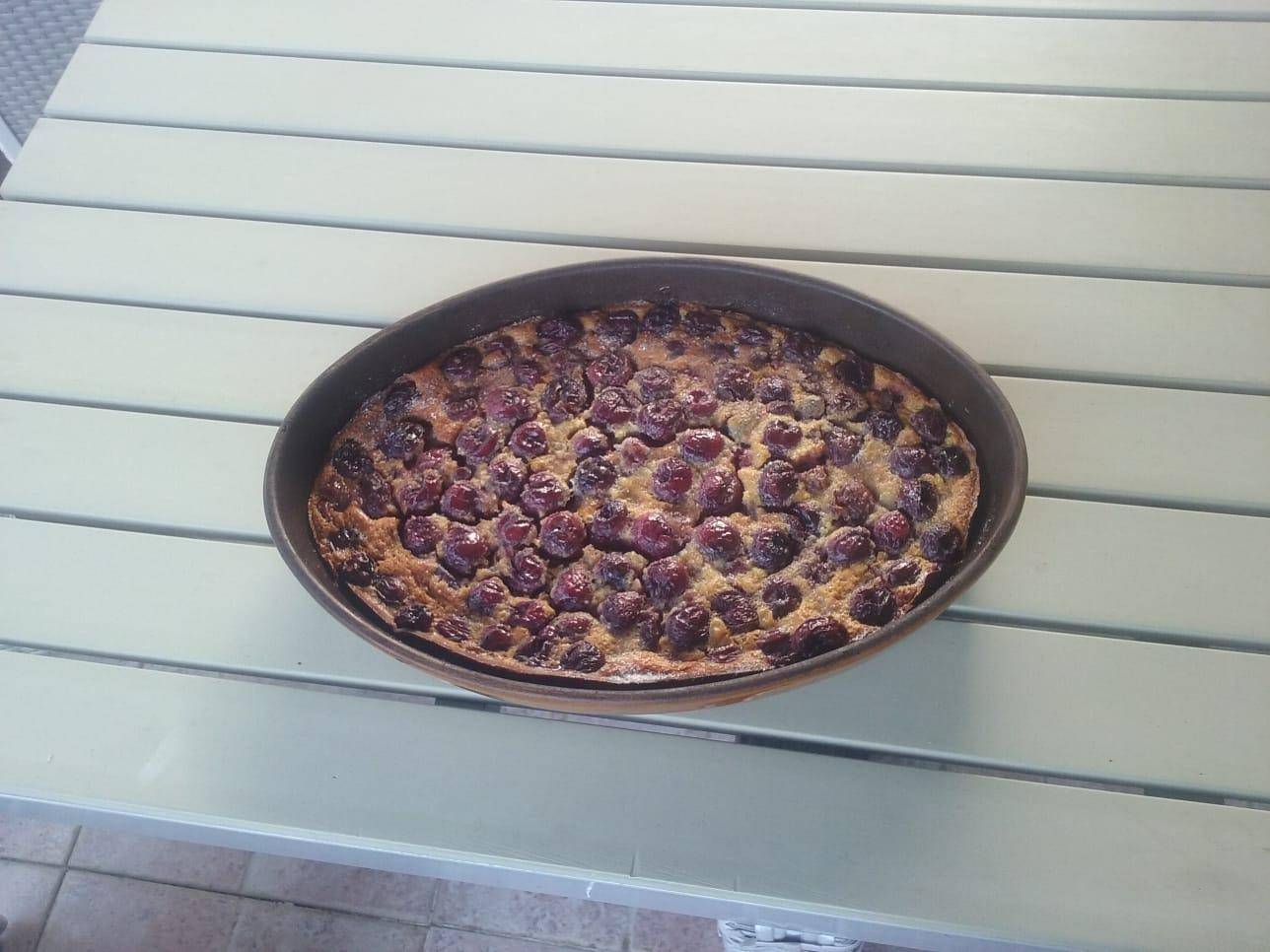 Clafoutis cerise - Recette Companion XL | Moulinex