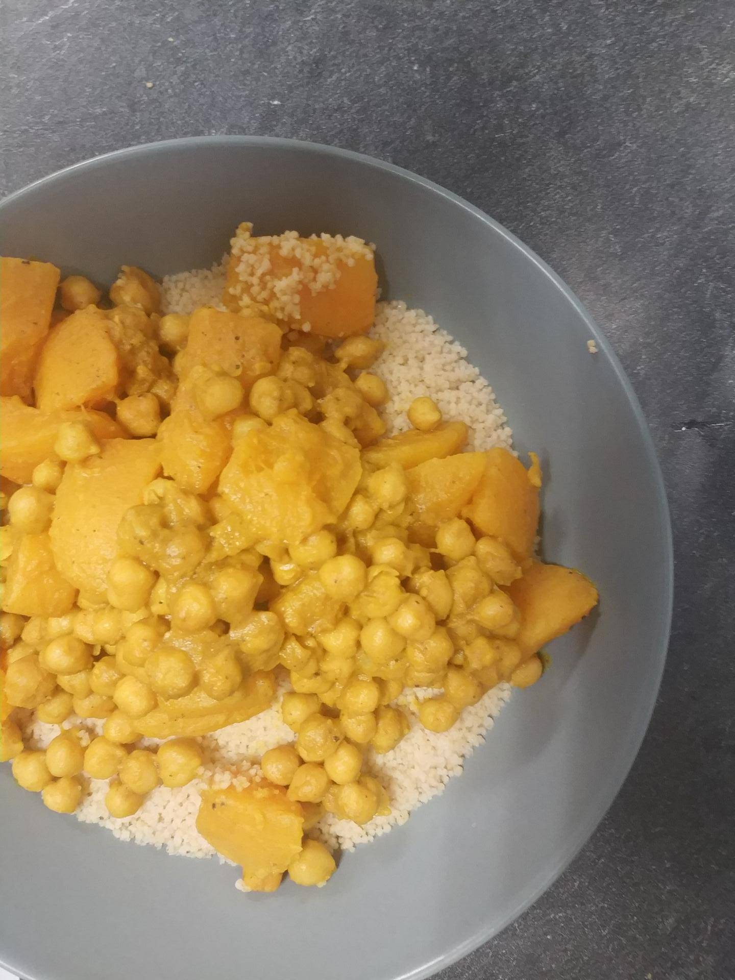 Curry de pois chiche et potimarron - Recepten Companion Connect | Moulinex