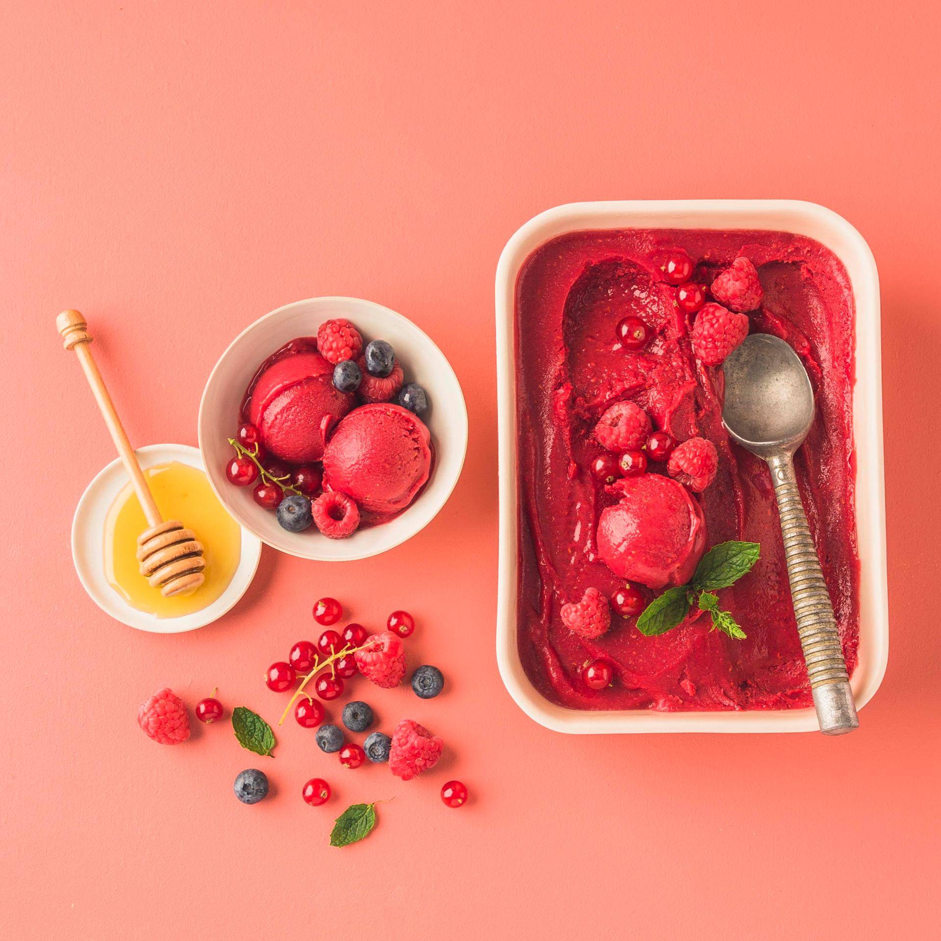 Sorbet litchi et fruits rouges - Recepten Ultrablend Range | Moulinex