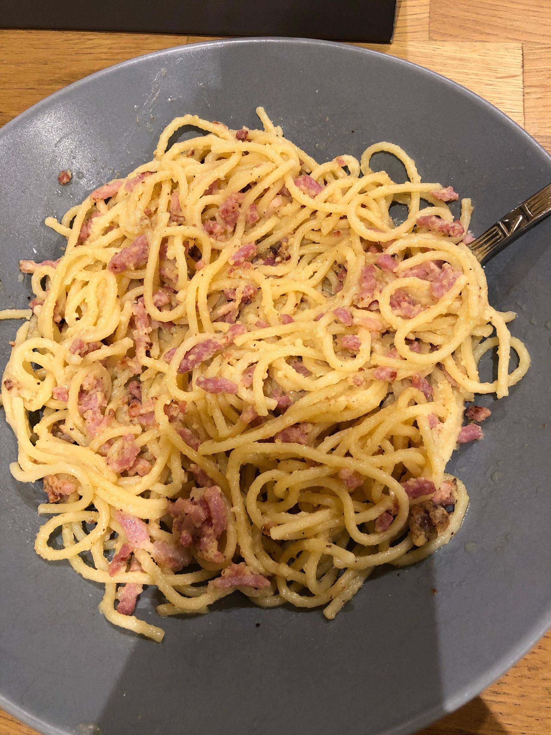 Tagliatelles carbonara - Recette Cookeo | Moulinex