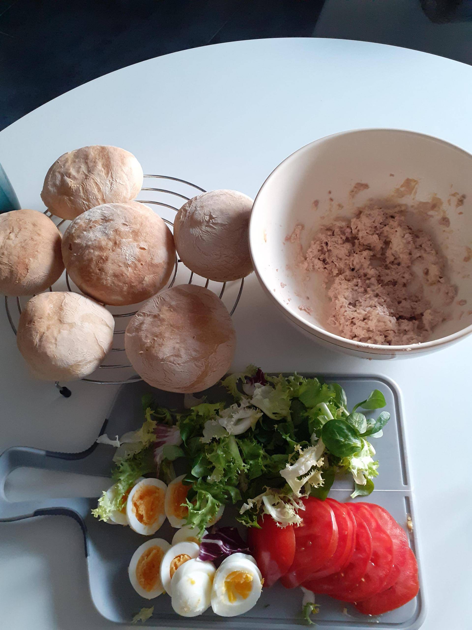 Pains pour pan bagnat - Recepten Companion XL | Moulinex