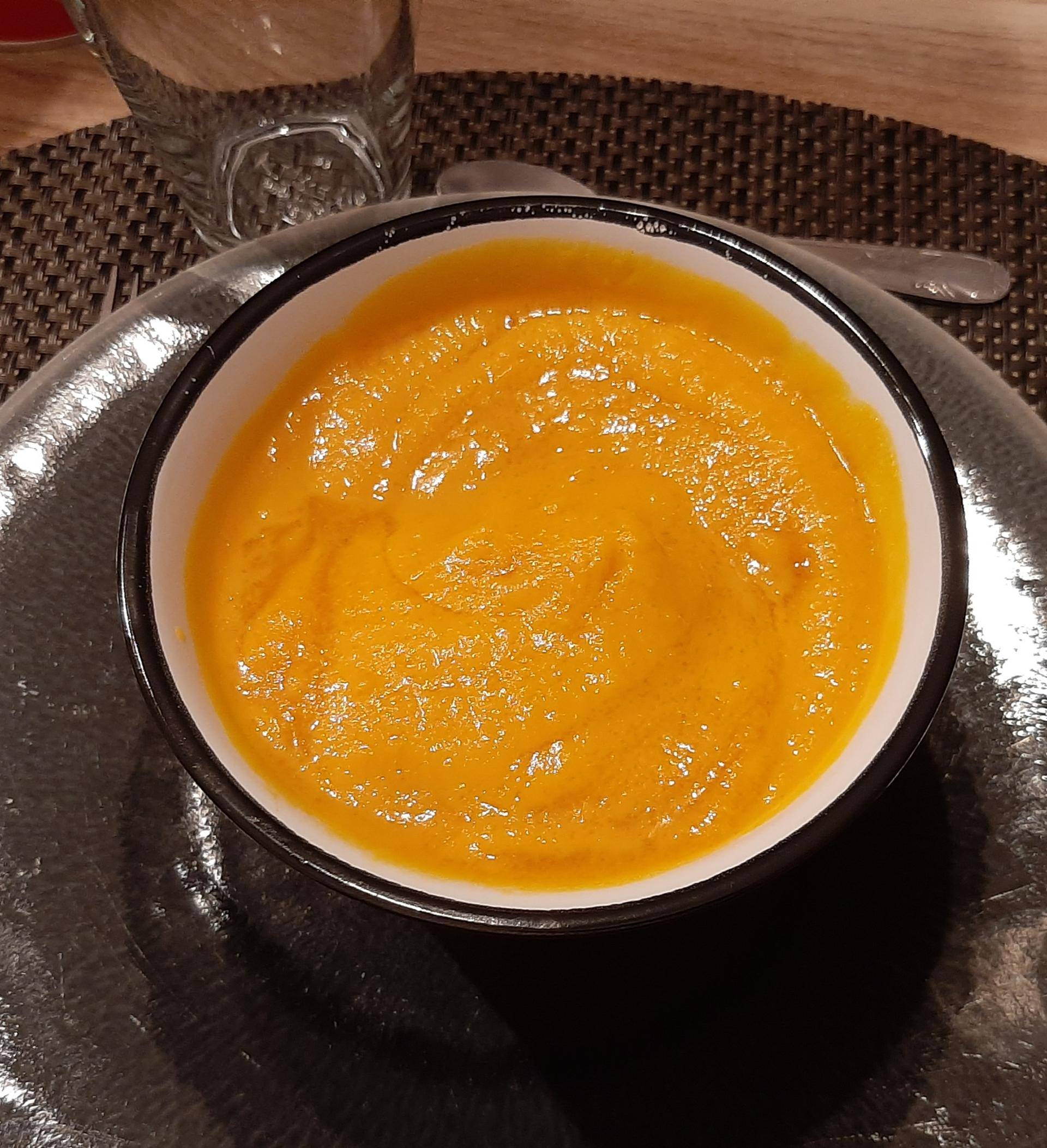 Velouté sucré au potiron - Recepten Companion Connect | Moulinex
