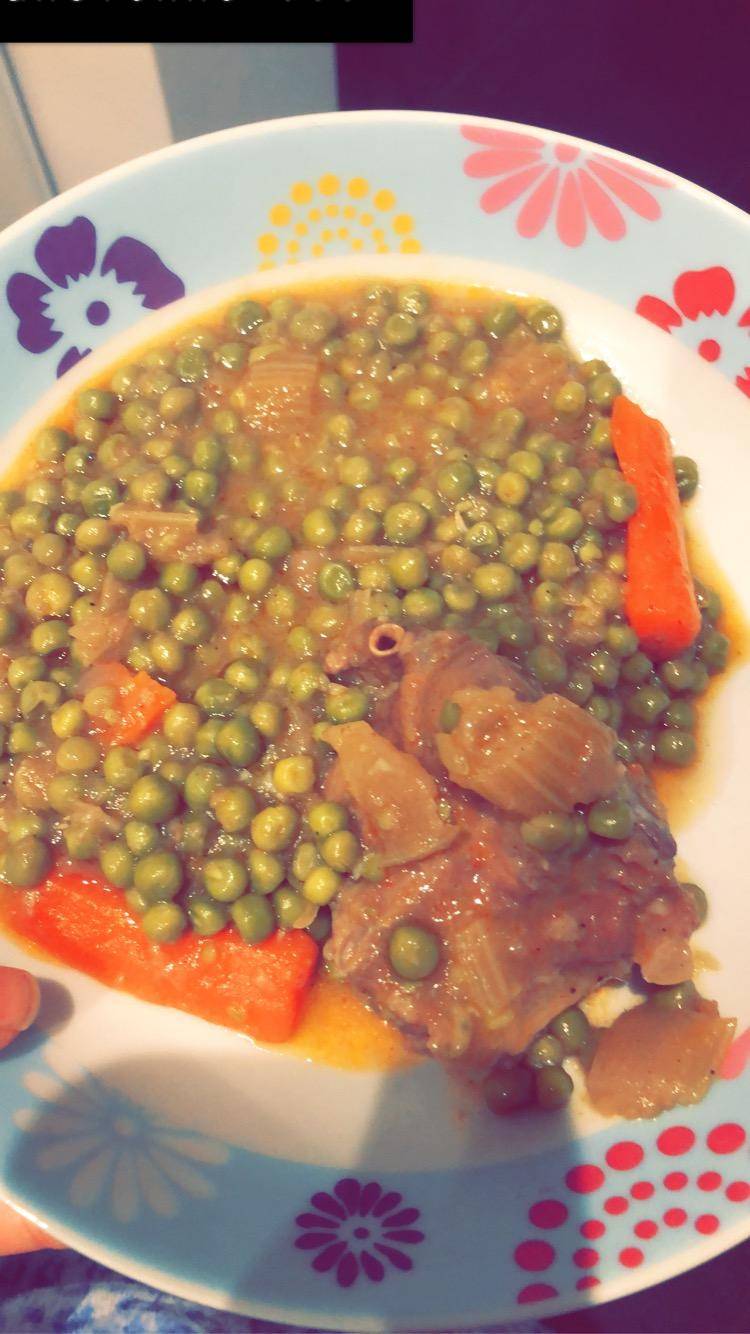 Tajine d’agneau et petits pois - Recette Companion Connect | Moulinex