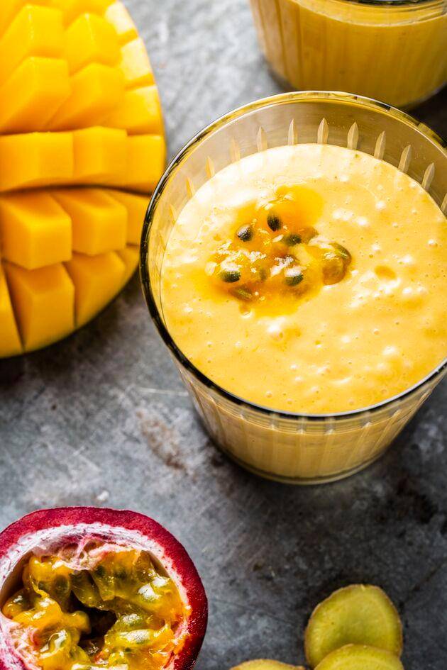Smoothie mangue, graines de chia & lait d'avoine - Recepten Perfectmix Cook | Moulinex