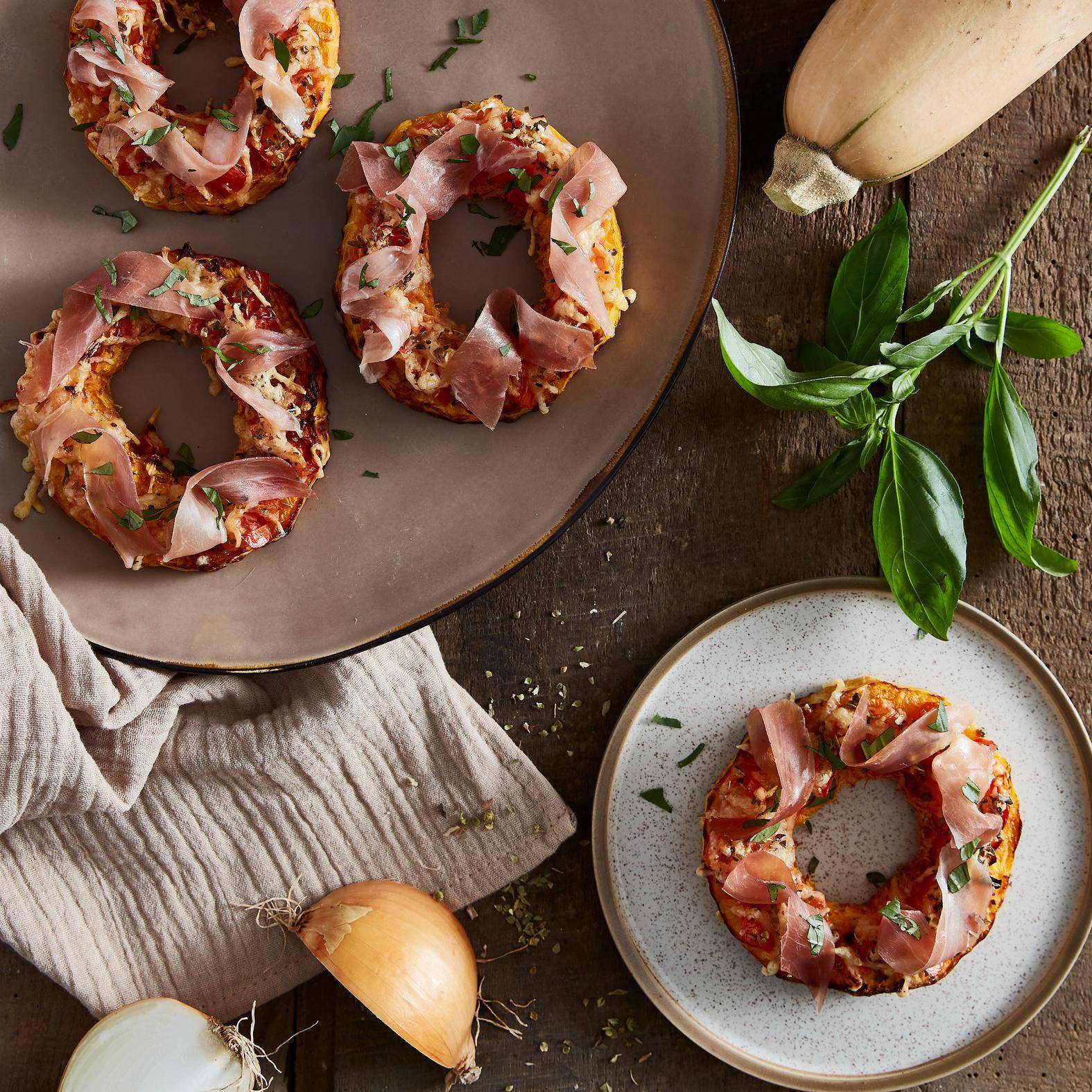 "Pizza" de butternut - Recette EASY FRY GRILL & STEAM 3 in 1 | Moulinex