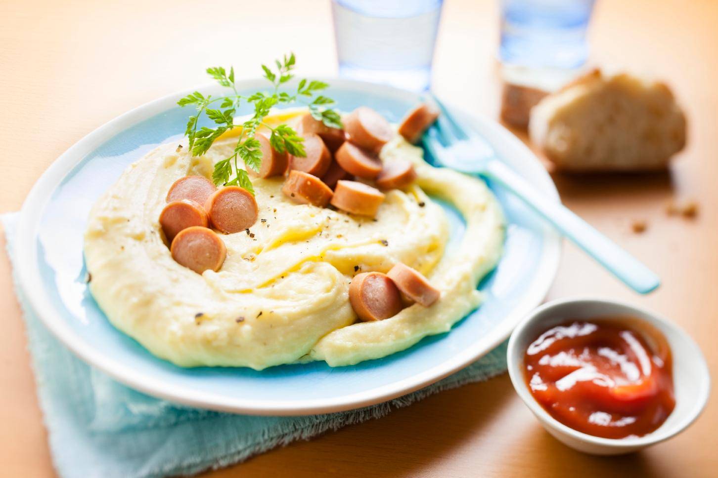 Purée et knackis - Recette Cookeo | Moulinex