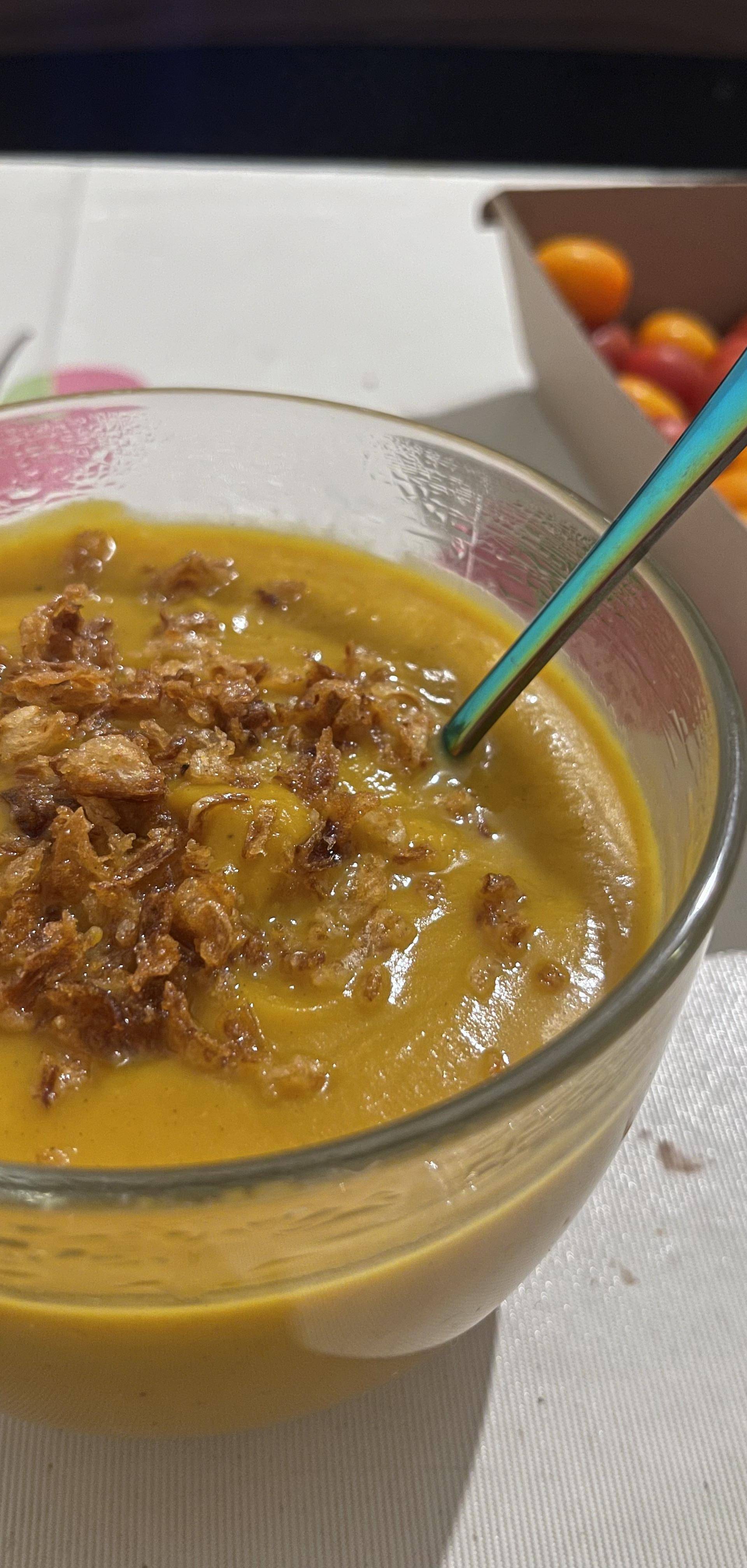 Velouté automnal Butternut et Potimarron. - Recette Cookeo | Moulinex