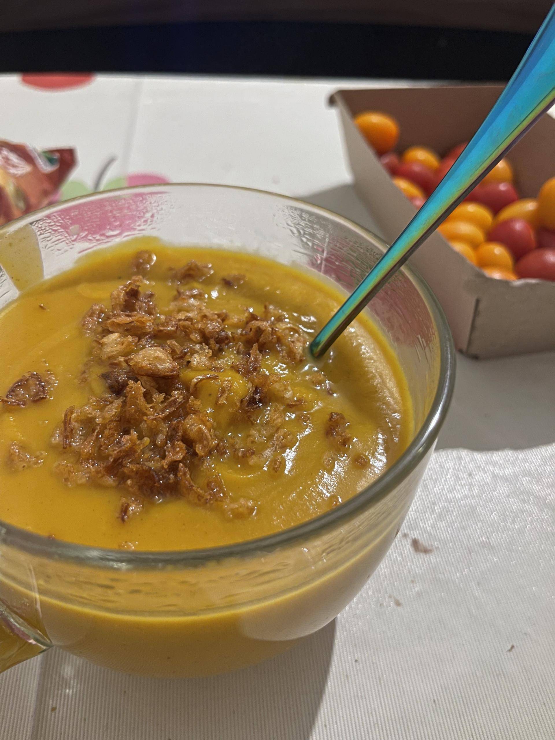 Velouté automnal Butternut et Potimarron. - Recette Cookeo | Moulinex