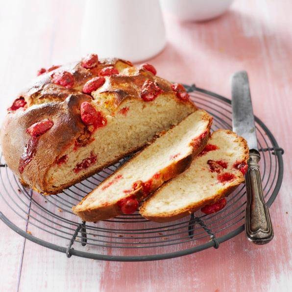 Brioche aux pralines roses - Recette Companion | Moulinex